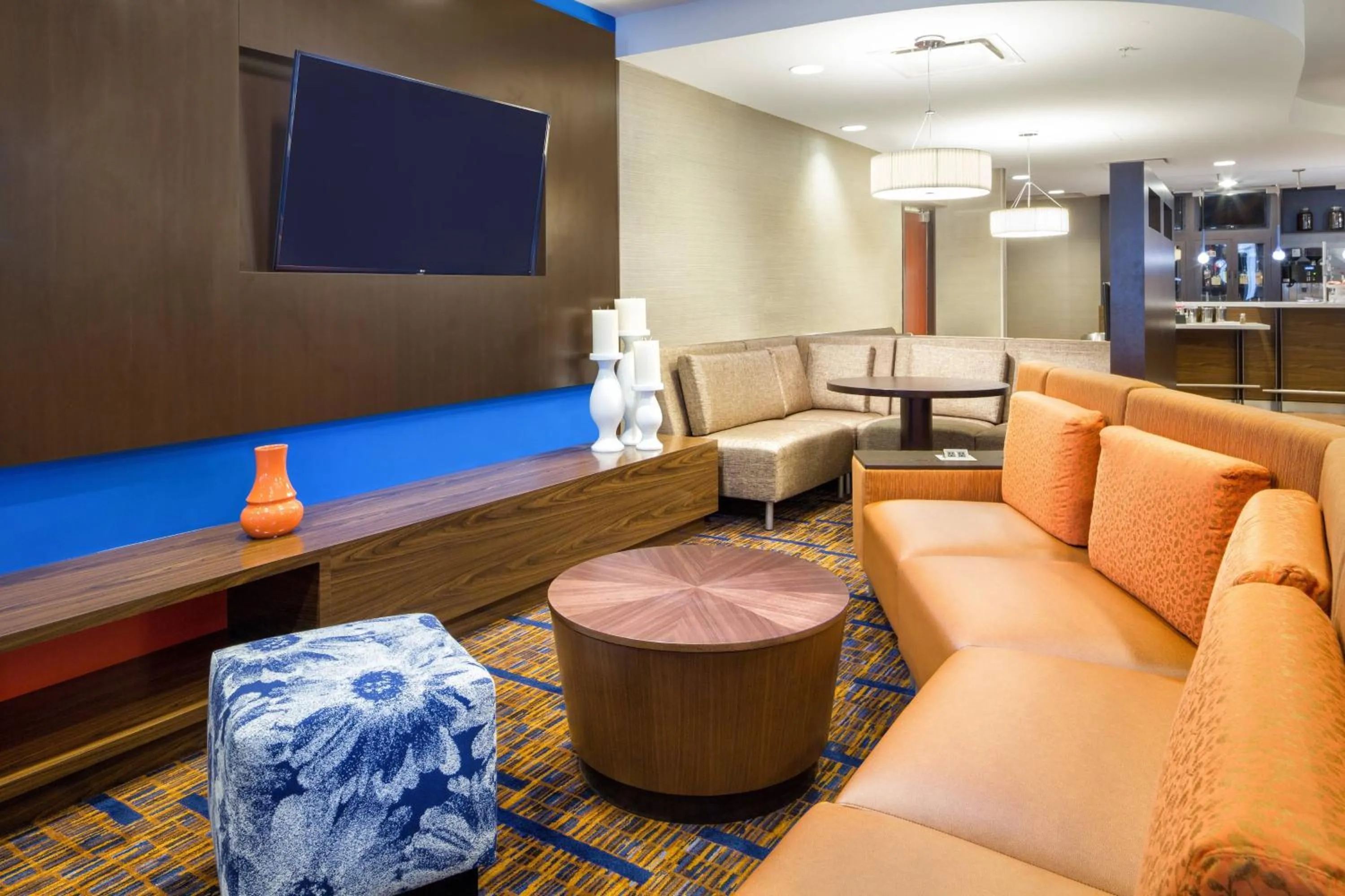 Lobby or reception in Courtyard by Marriott Houston Galleria
