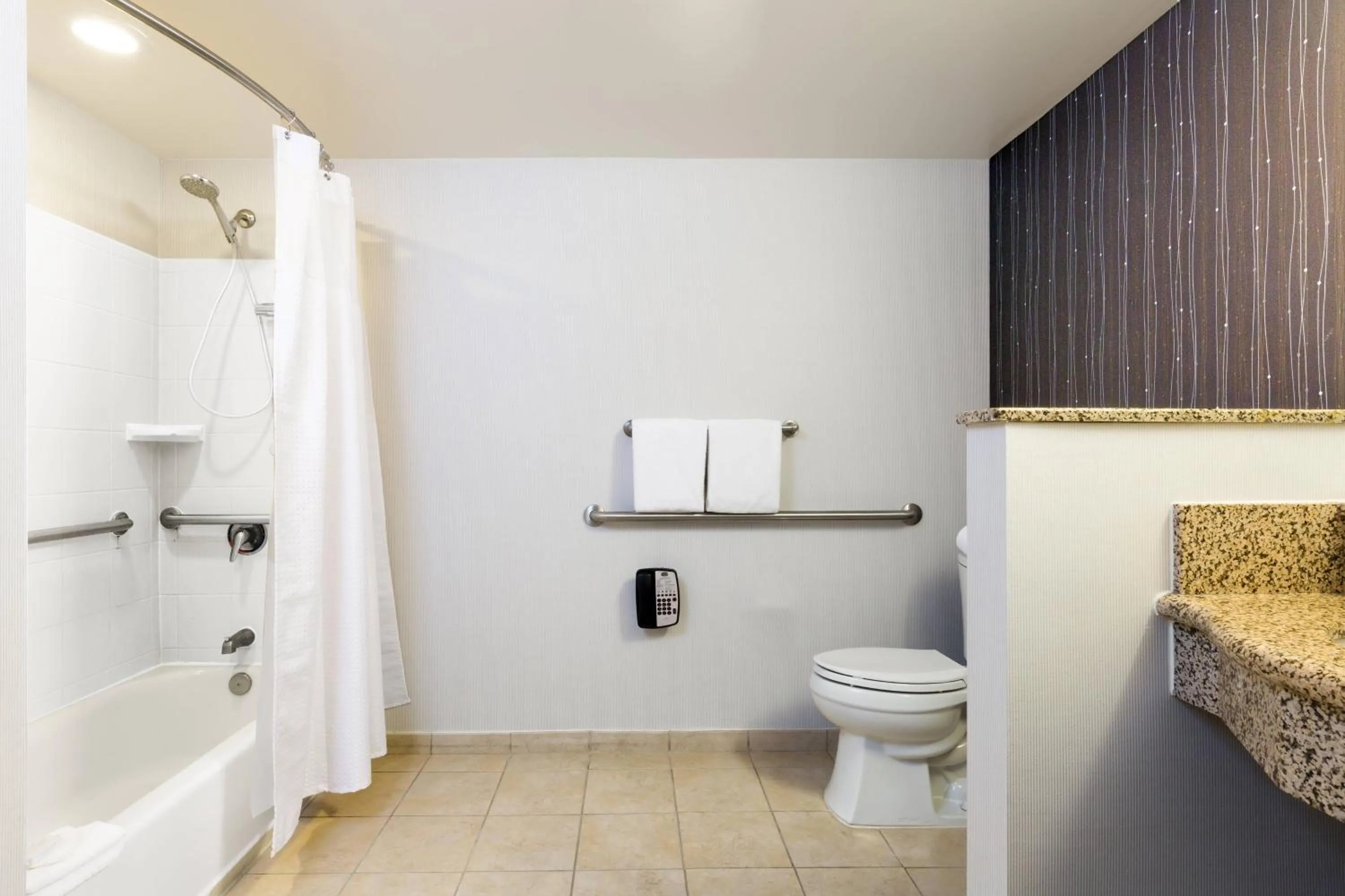 Bathroom in Courtyard by Marriott Houston Galleria