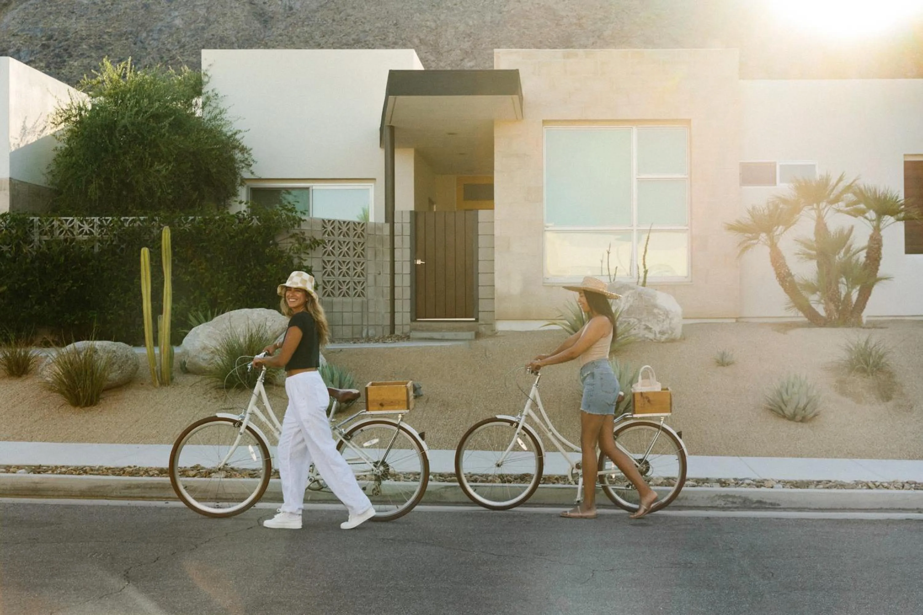 Cycling in Avalon Hotel & Bungalows Palm Springs, a Member of Design Hotels