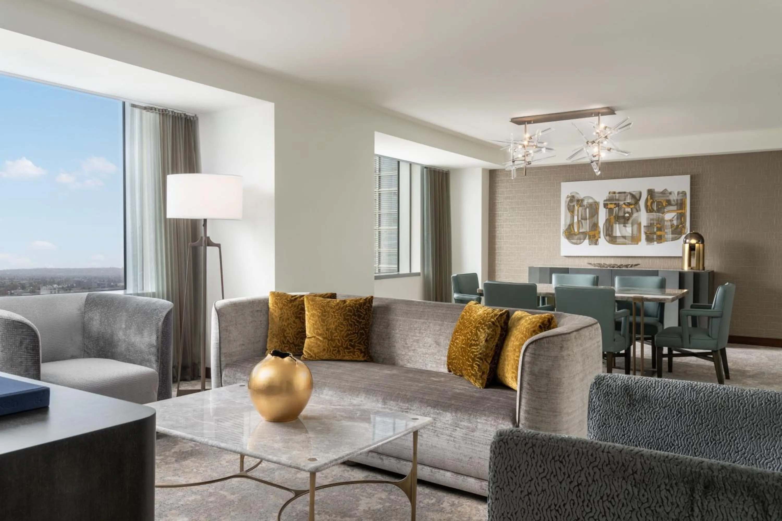 Photo of the whole room in JW Marriott Los Angeles L.A. LIVE