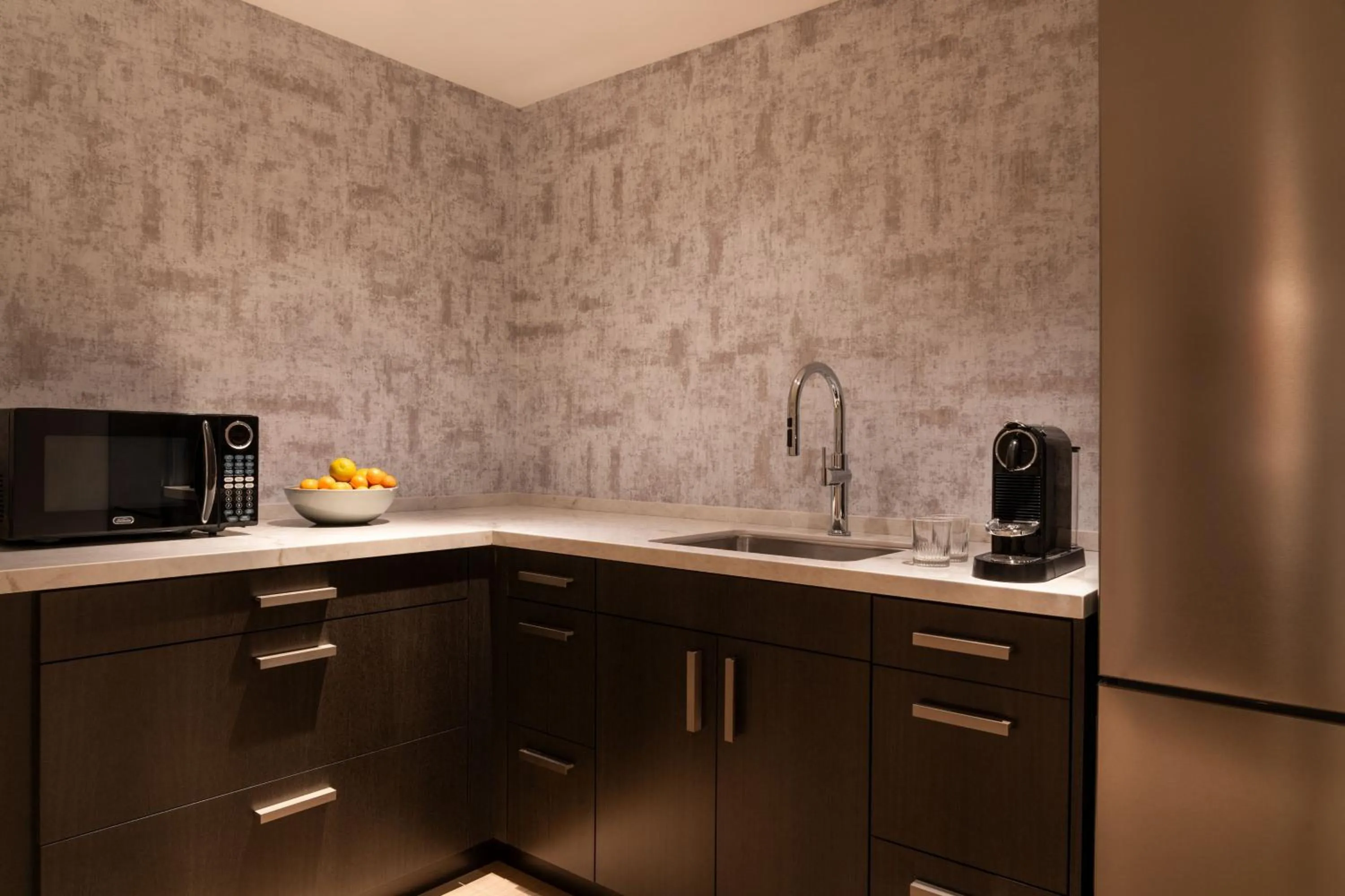 Kitchen or kitchenette in JW Marriott Los Angeles L.A. LIVE