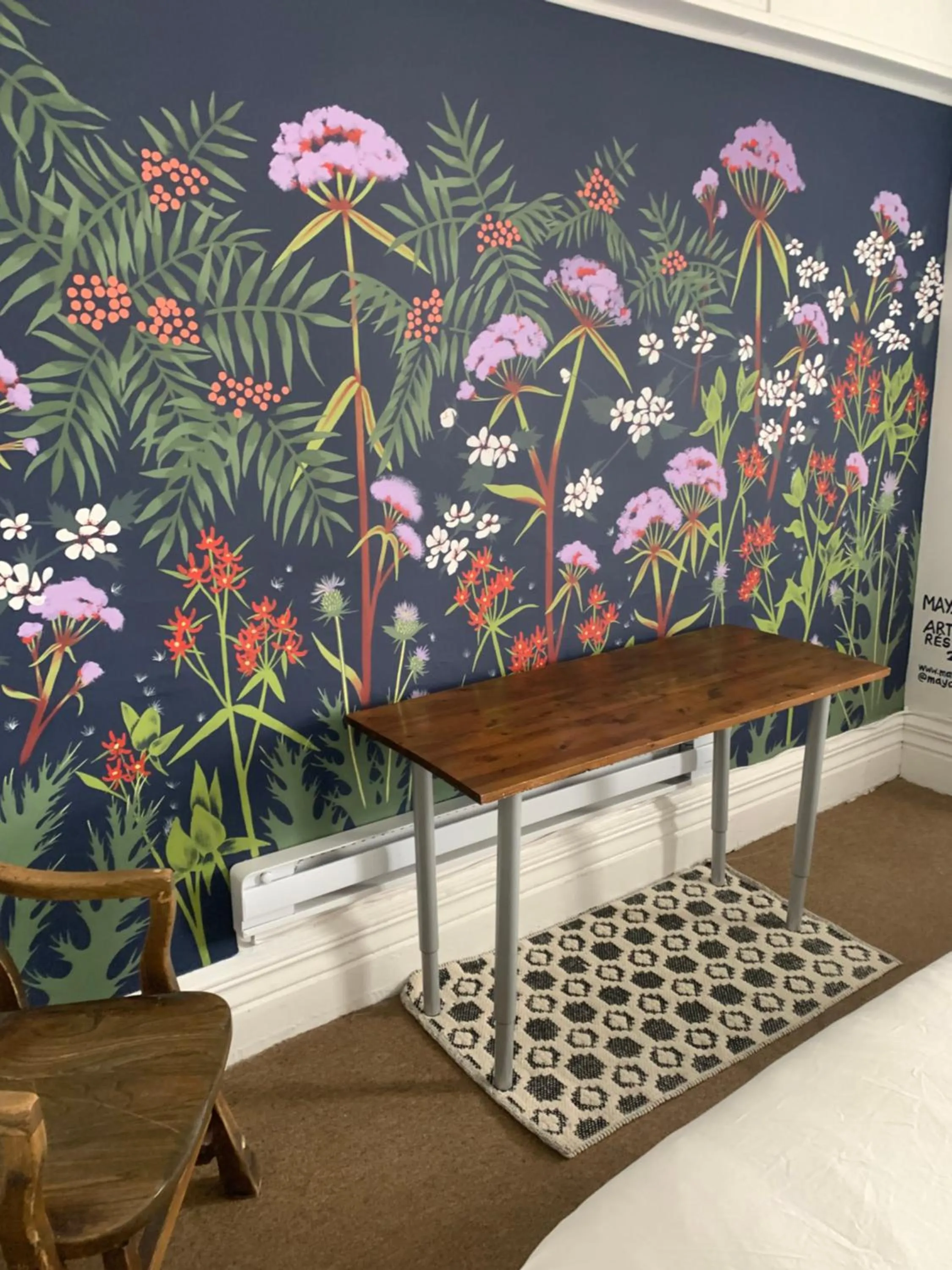 Decorative detail in Pensione Popolo