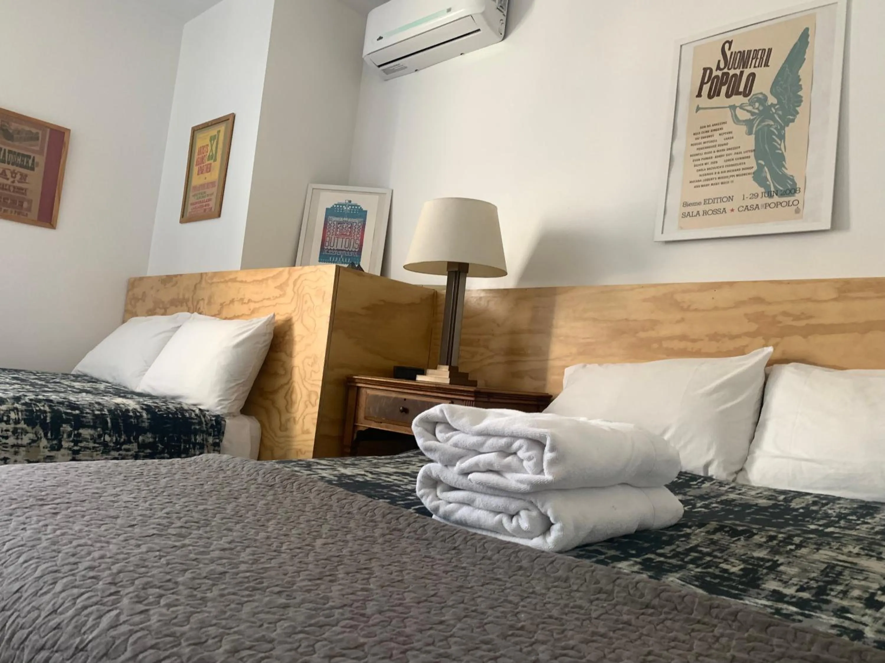 Bed in Pensione Popolo