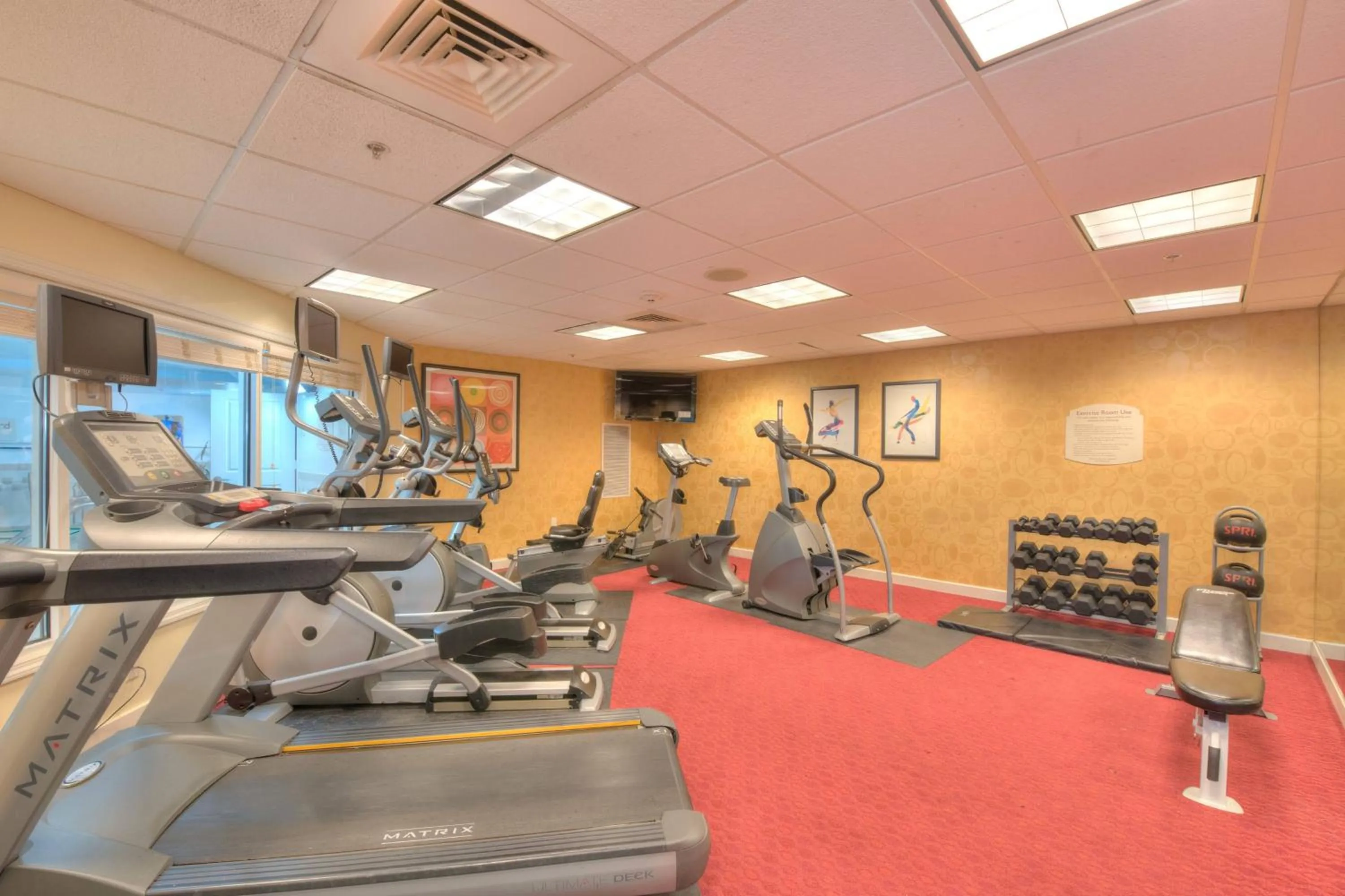 Fitness centre/facilities in Residence Inn by Marriott Yonkers Westchester County