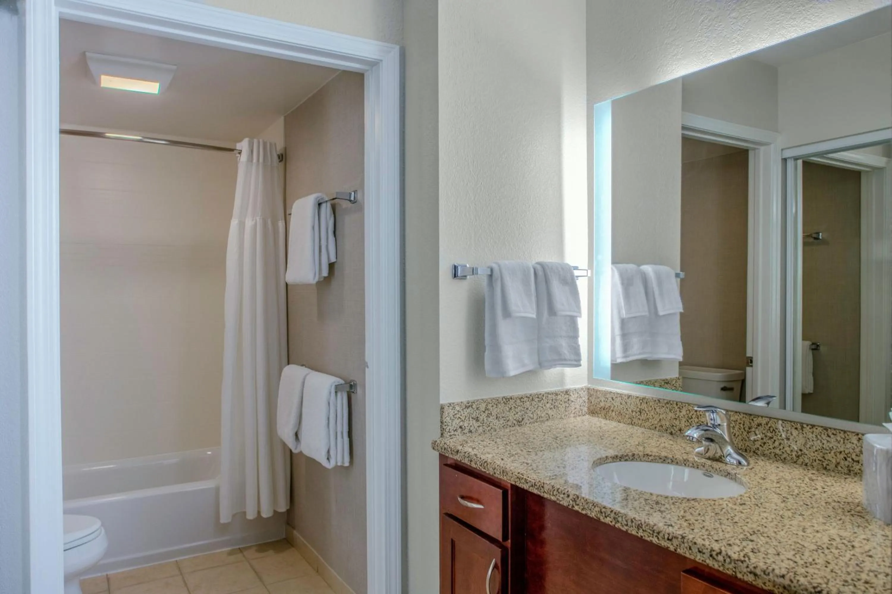 Bathroom in Residence Inn by Marriott Yonkers Westchester County