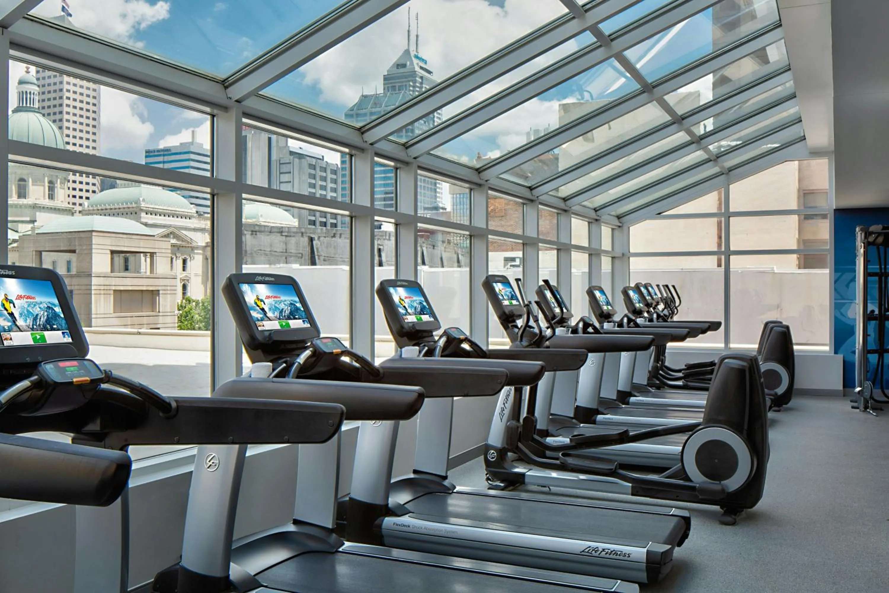 Fitness centre/facilities in Indianapolis Marriott Downtown