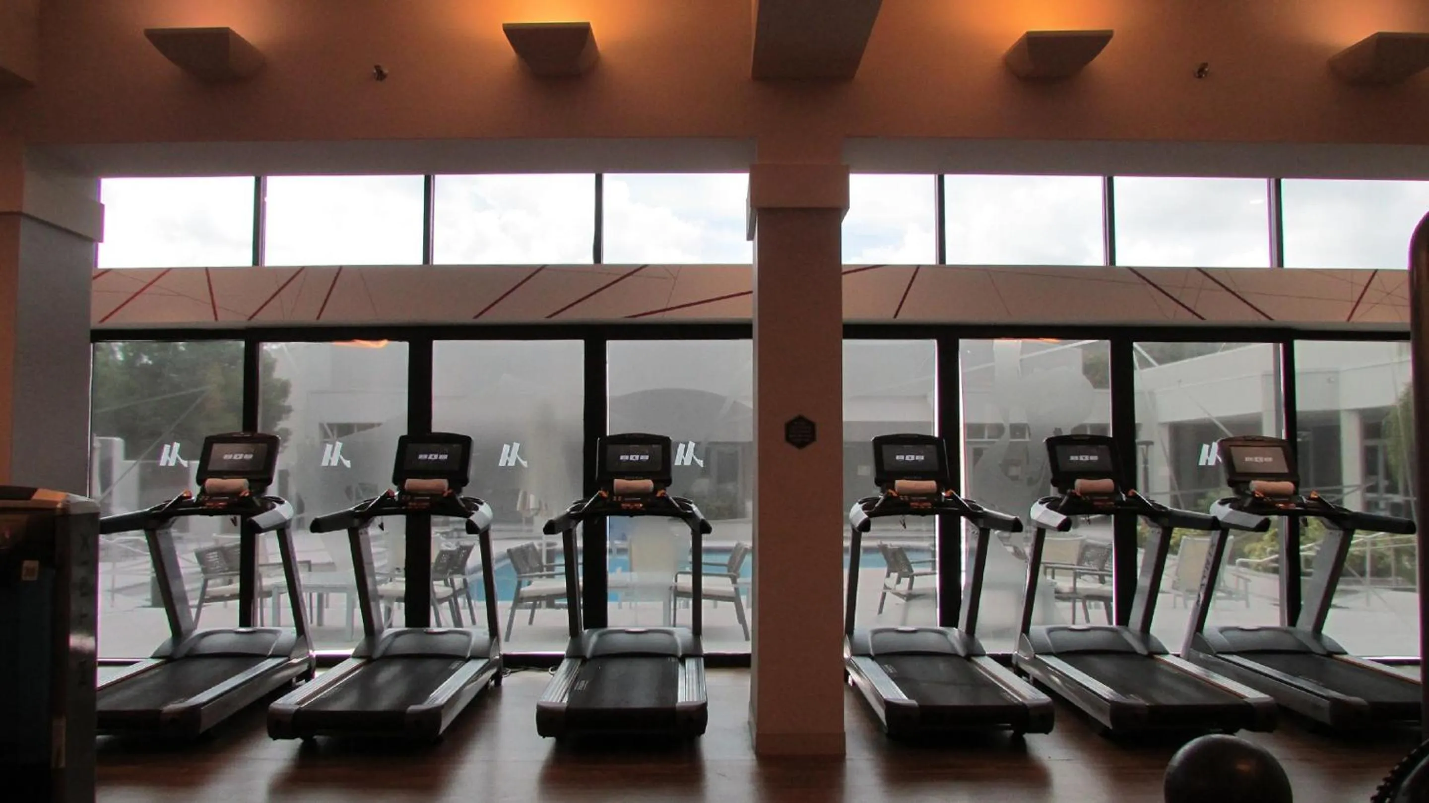 Fitness centre/facilities in Marriott Jacksonville