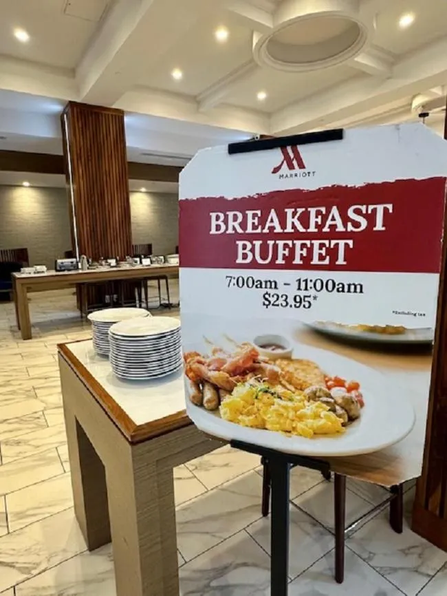Breakfast in Marriott Jacksonville