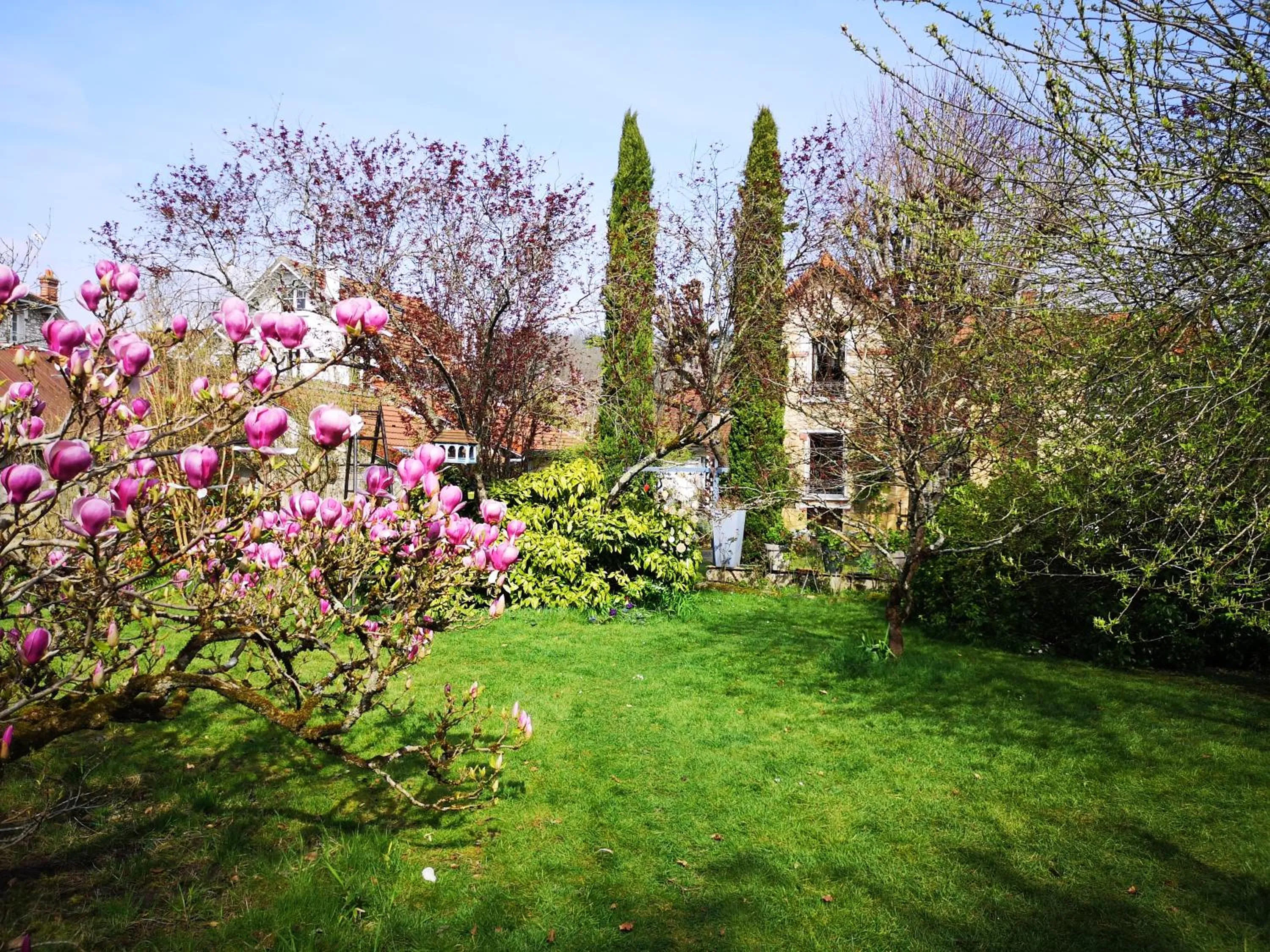 Garden in Villa le Cloky