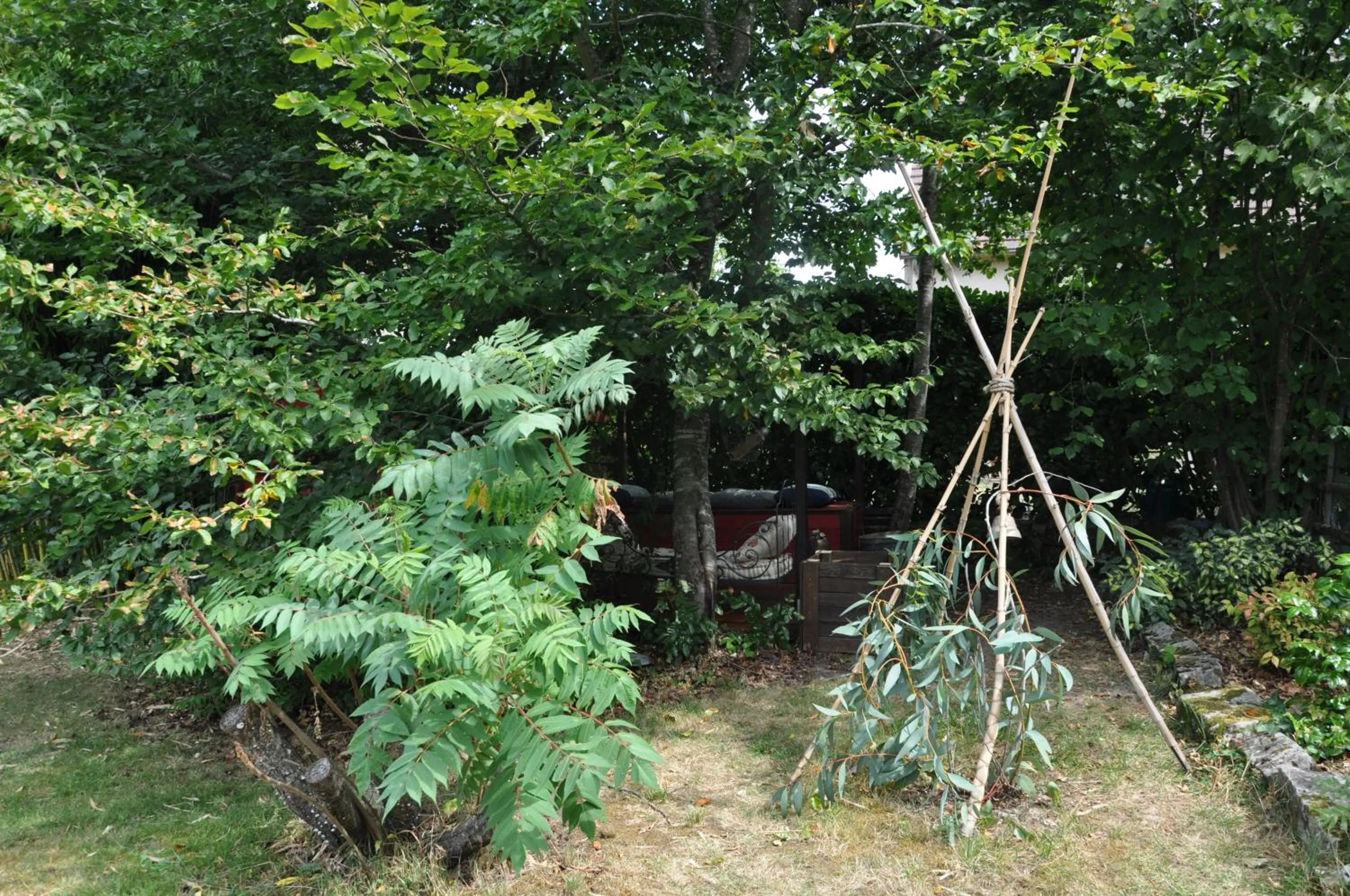 Garden in Villa le Cloky