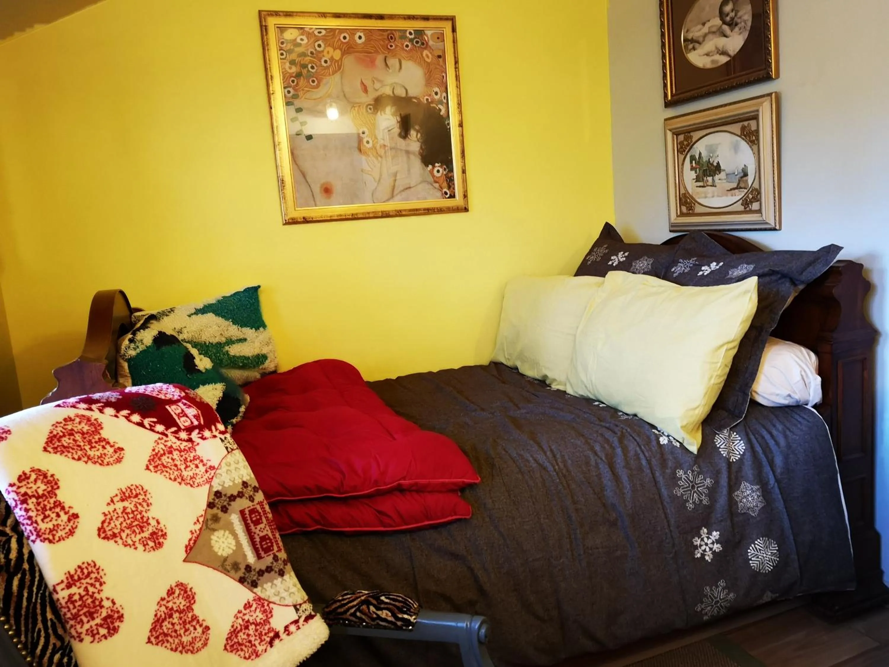 Bed in Villa le Cloky