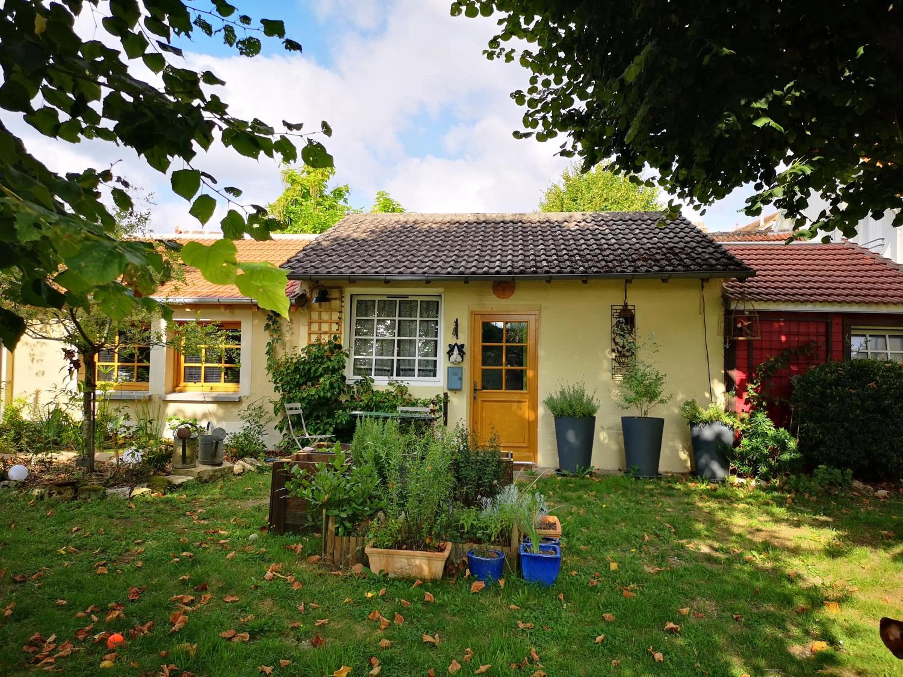 Garden in Villa le Cloky