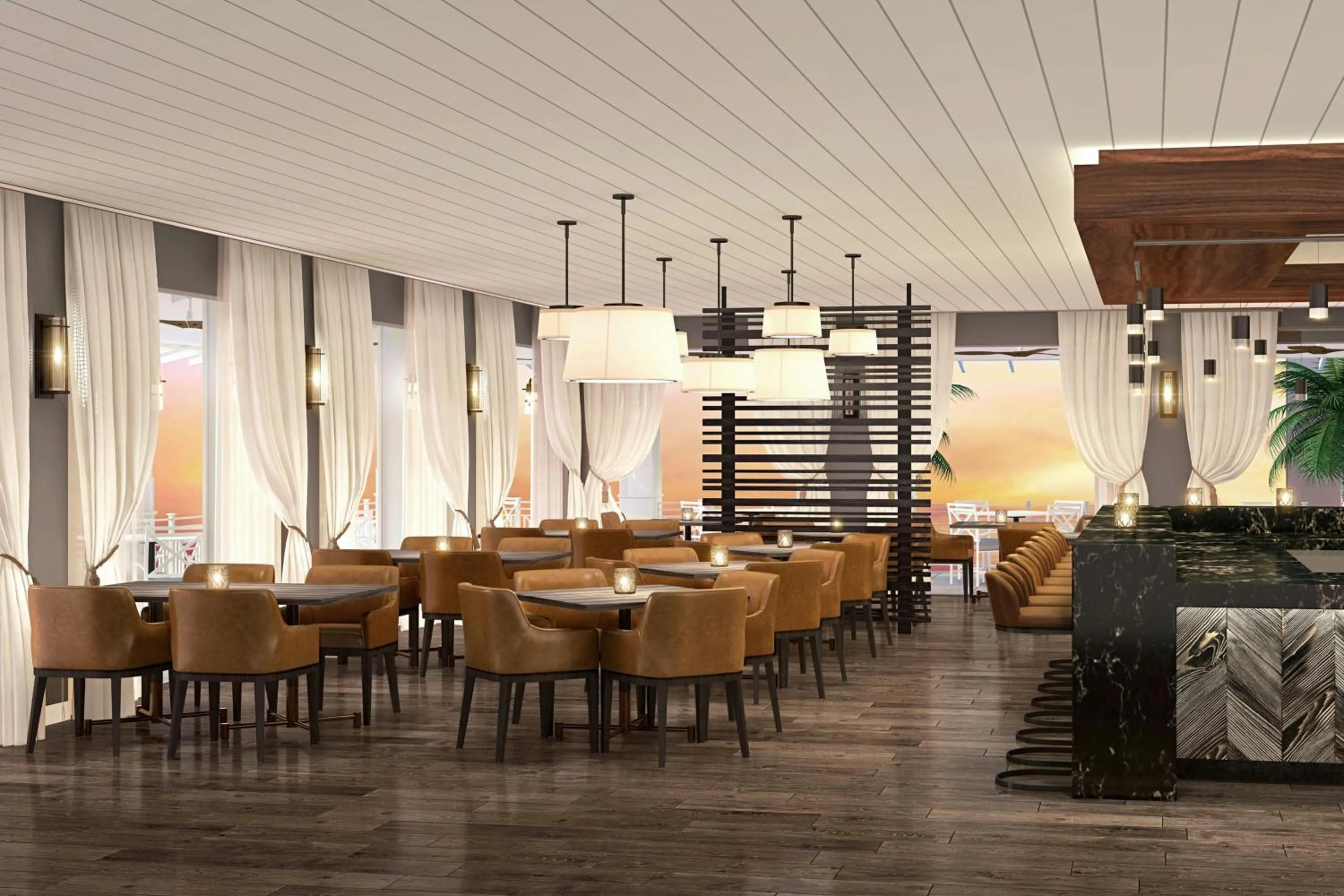 Lounge or bar in Sawgrass Marriott Golf Resort & Spa