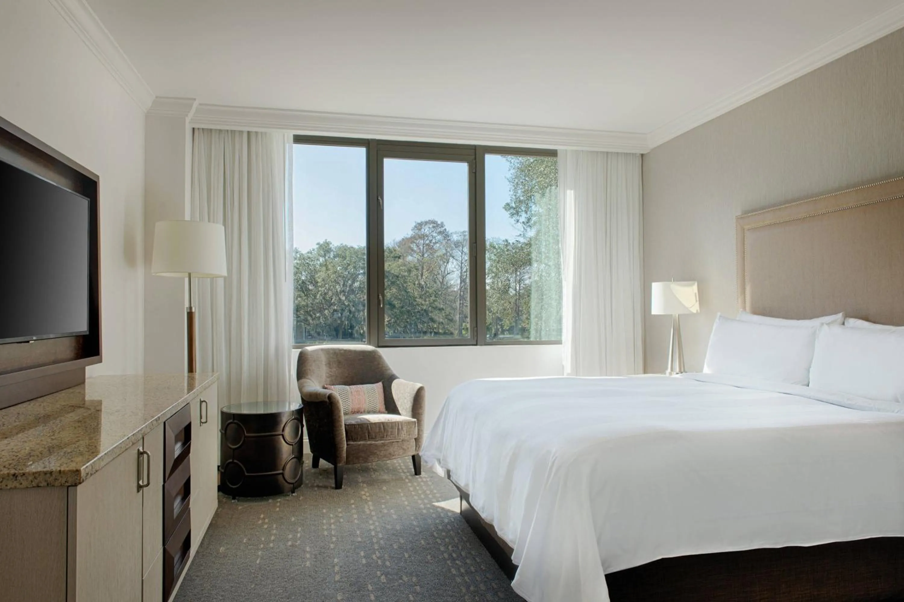 Bedroom, Bed in Sawgrass Marriott Golf Resort & Spa