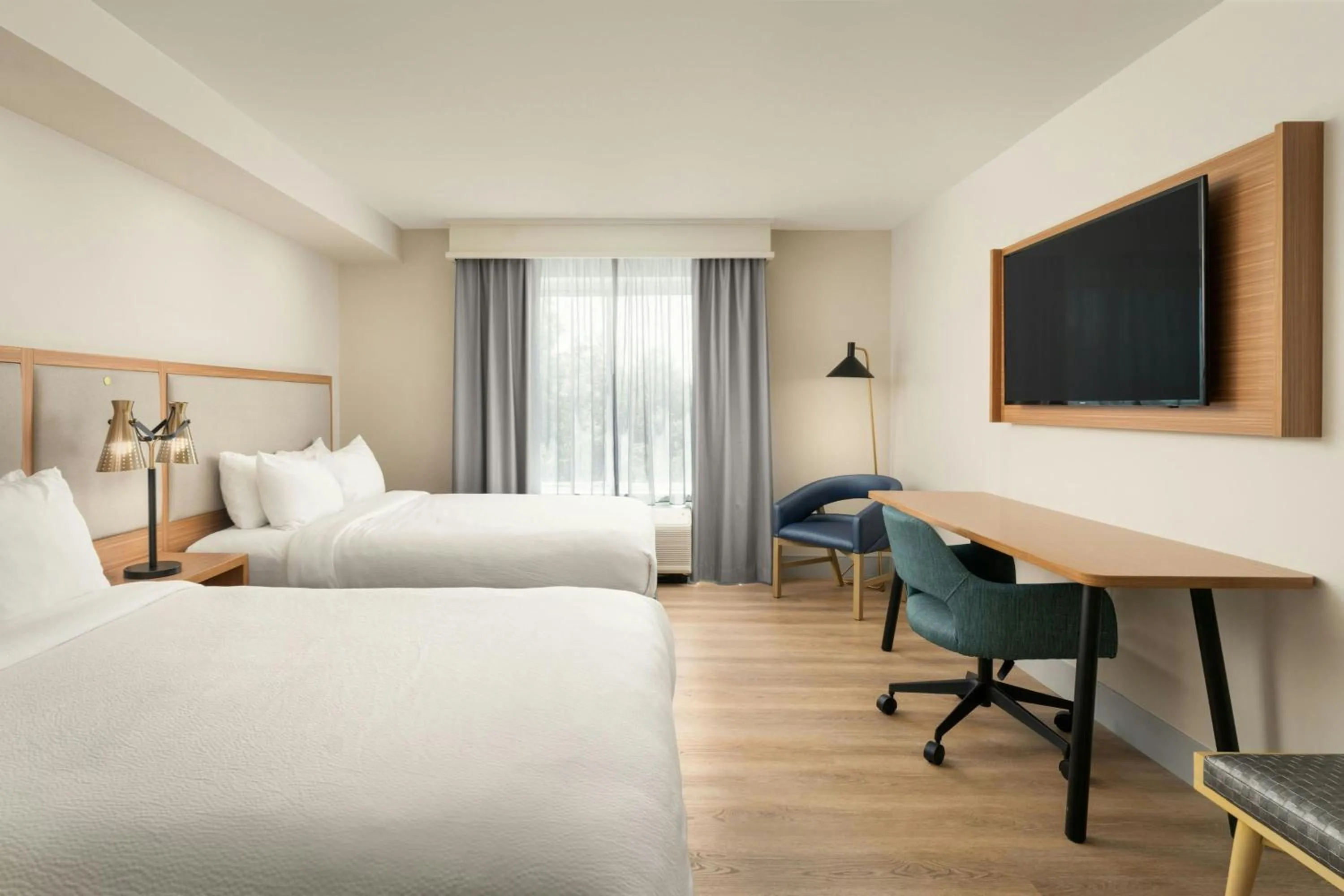 Bedroom, Bed in Fairfield Inn & Suites Jacksonville Butler Boulevard