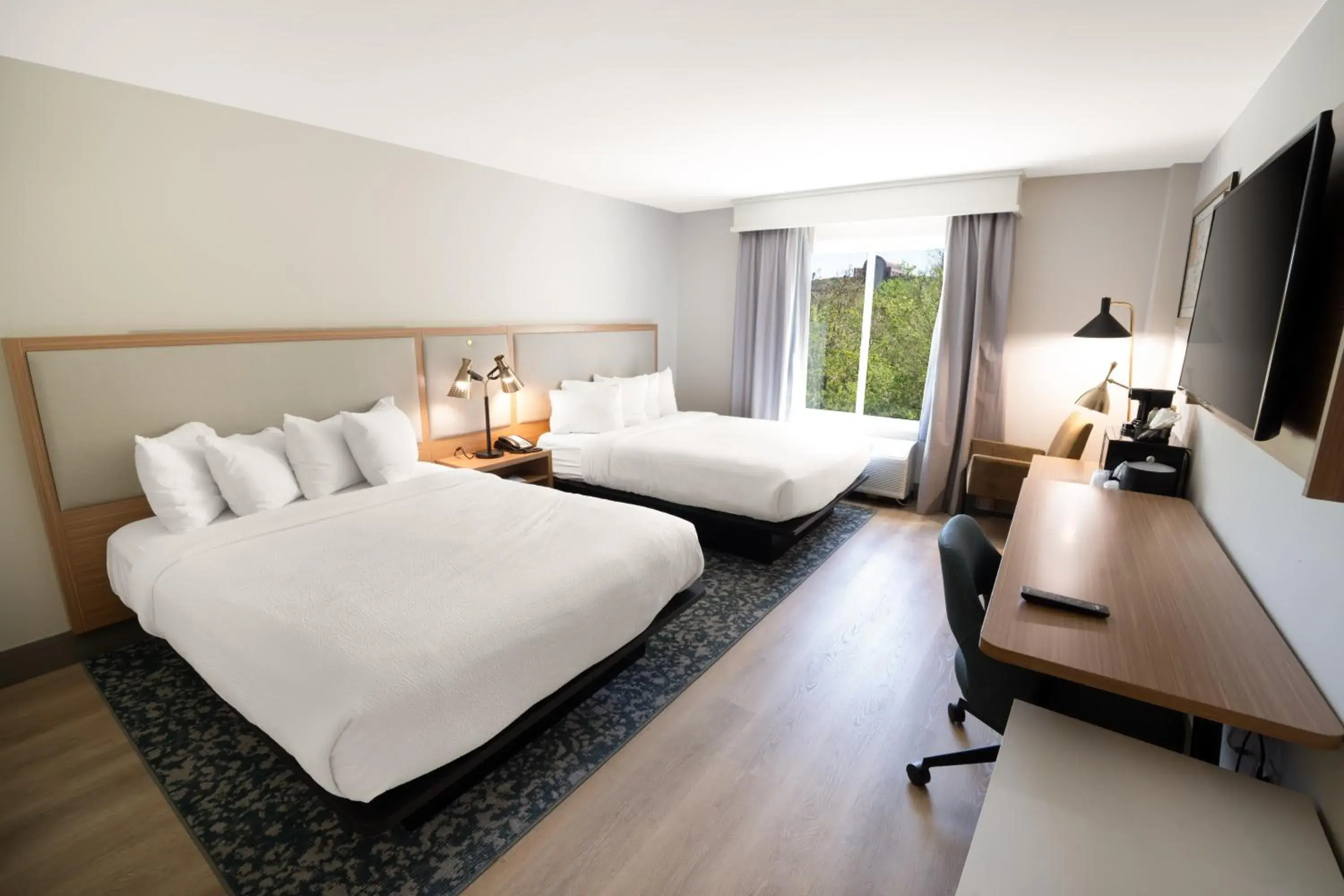 Queen Room with Two Queen Beds - Hearing Accessible in Fairfield Inn & Suites Jacksonville Butler Boulevard Queen Room with Two Queen Beds - Hearing Accessible in Fairfield Inn & Suites Jacksonville Butler Boulevard