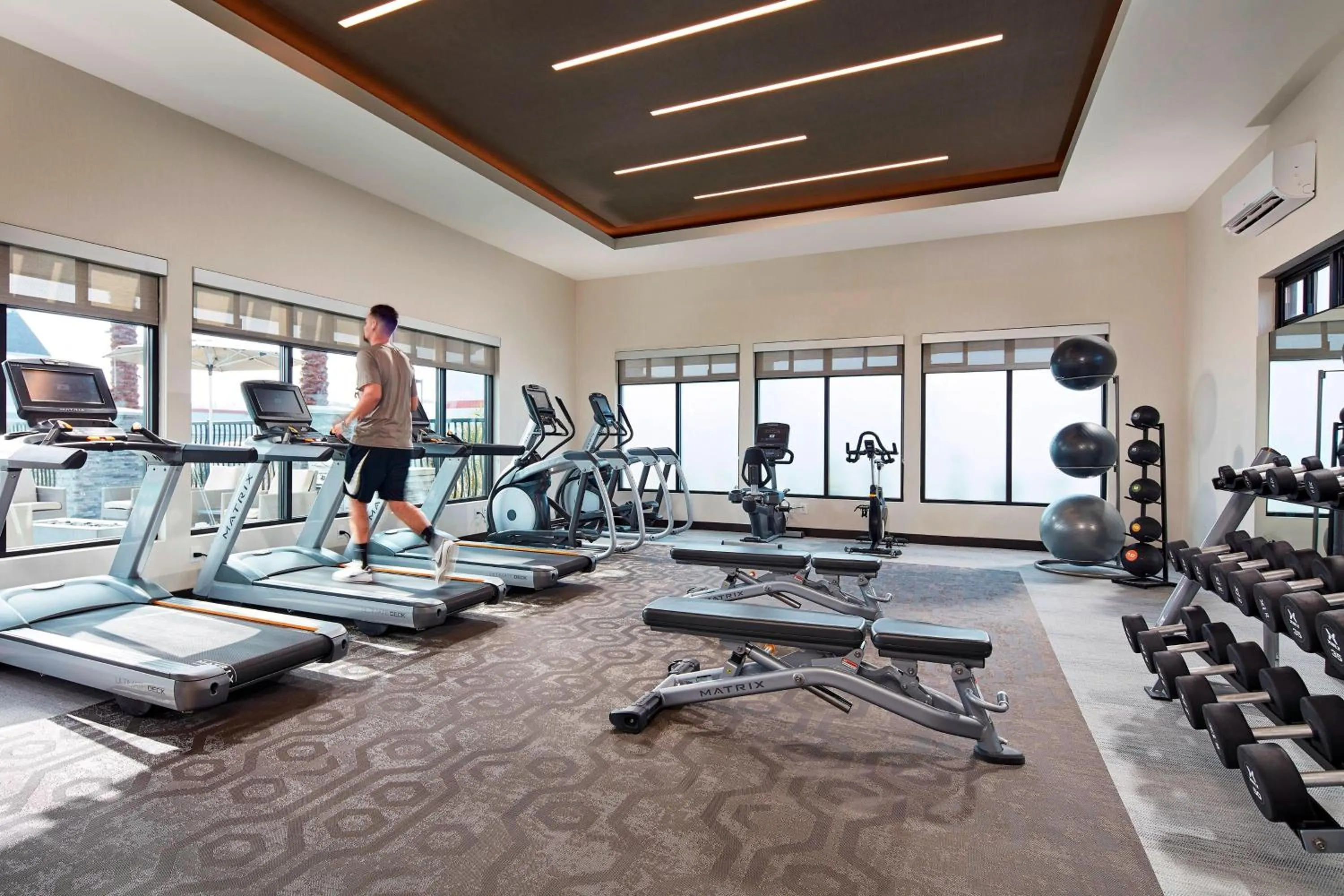 Fitness centre/facilities in Residence Inn Los Angeles LAX/Manhattan Beach