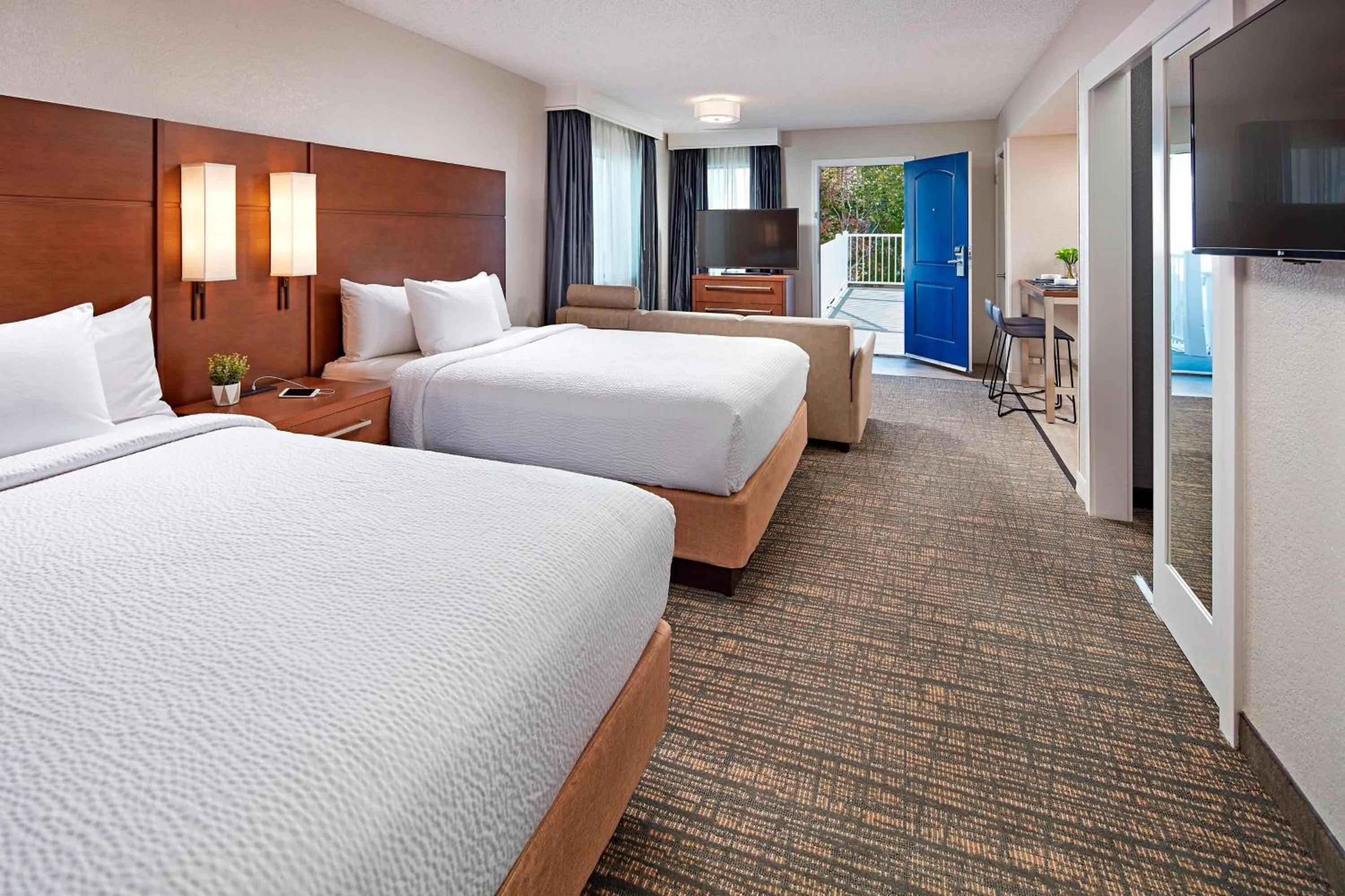 Photo of the whole room, Bed in Residence Inn Los Angeles LAX/Manhattan Beach