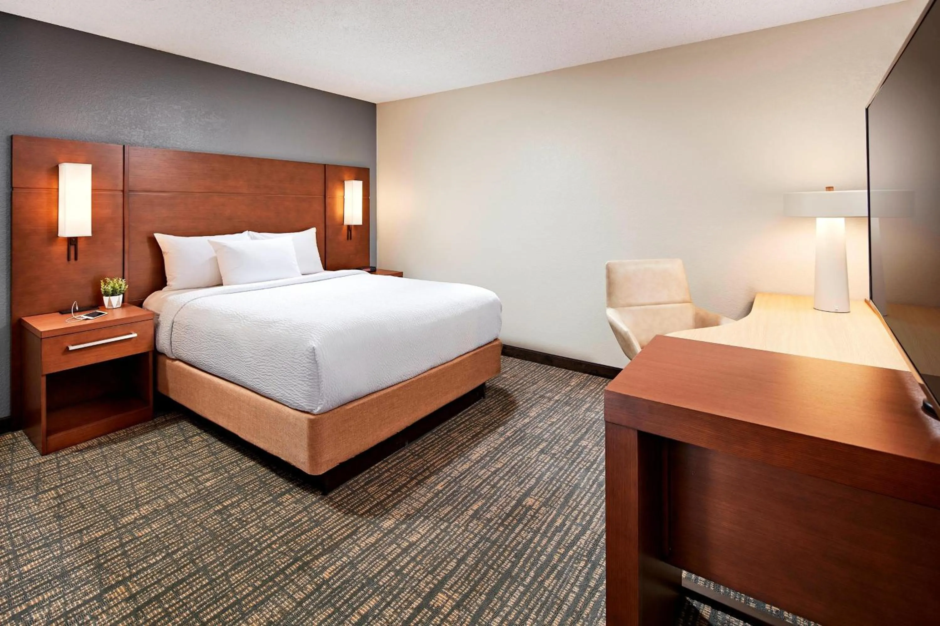 Photo of the whole room, Bed in Residence Inn Los Angeles LAX/Manhattan Beach