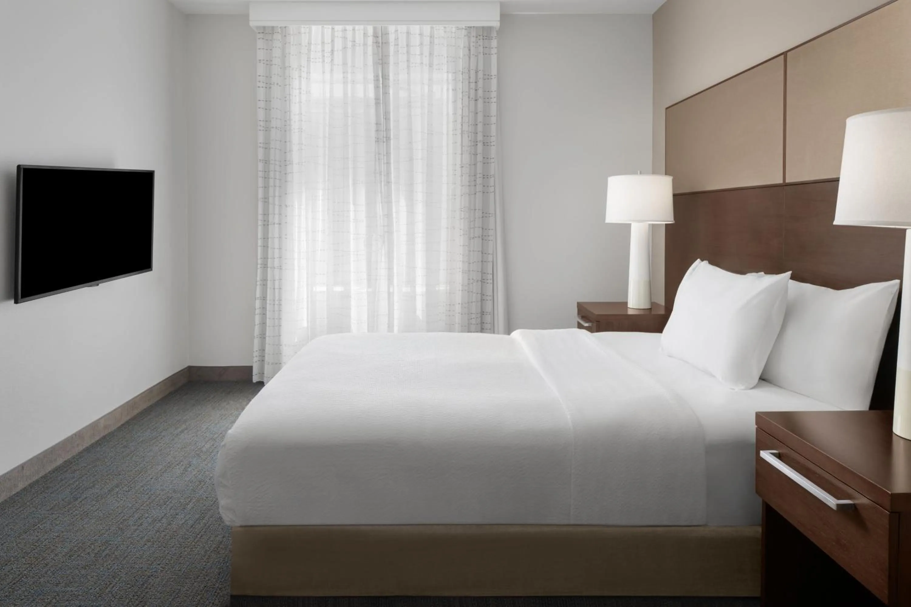 Bedroom, Bed in Residence Inn by Marriott Santa Clarita Valencia