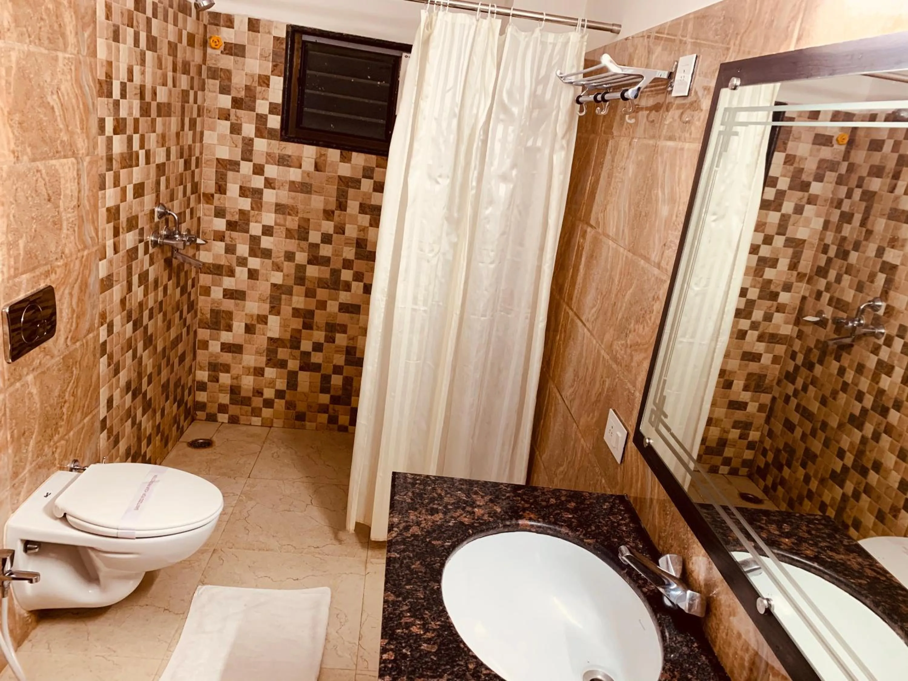 Bathroom in The Loft Hotel, Siliguri