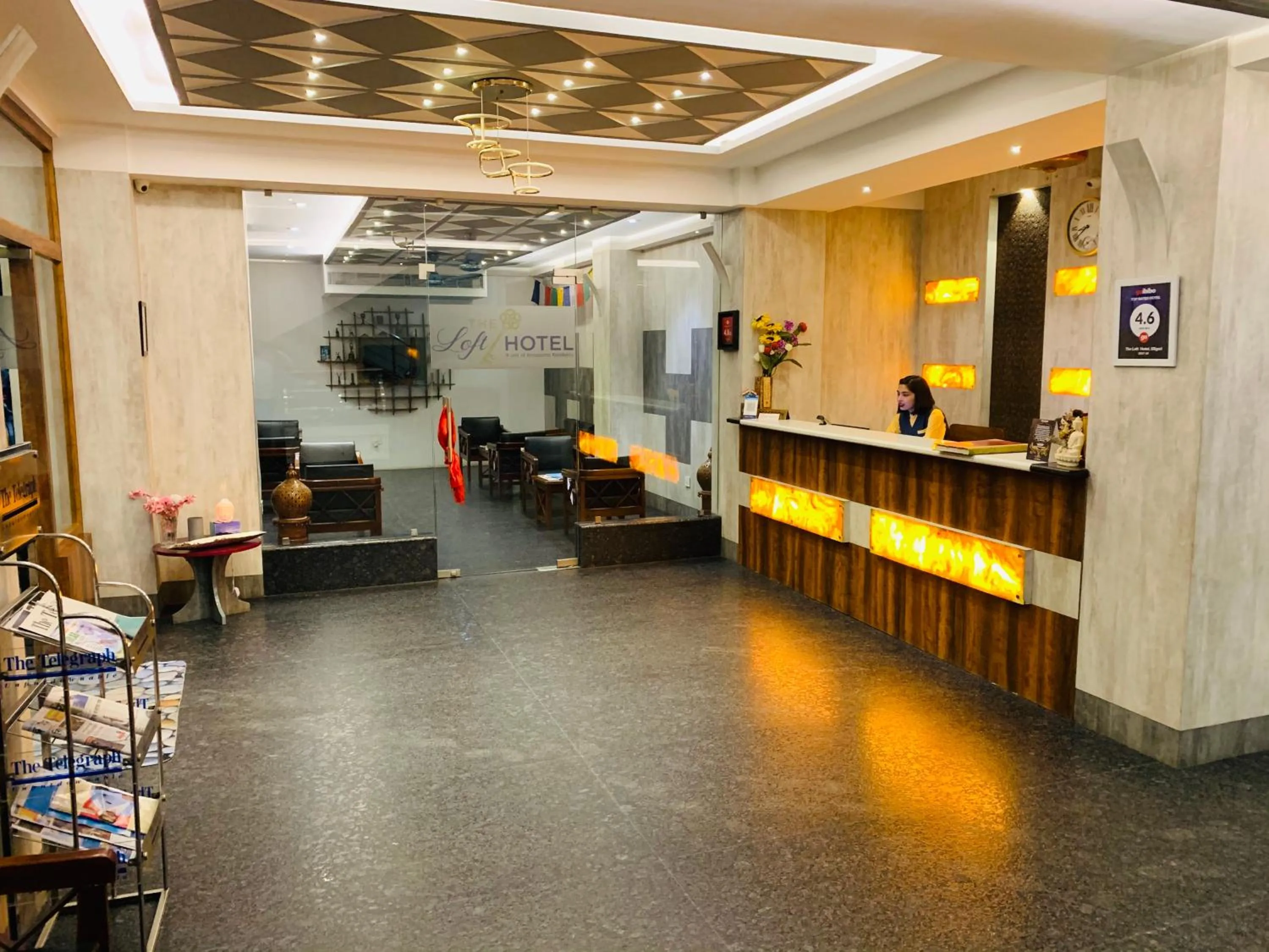 Staff in The Loft Hotel, Siliguri