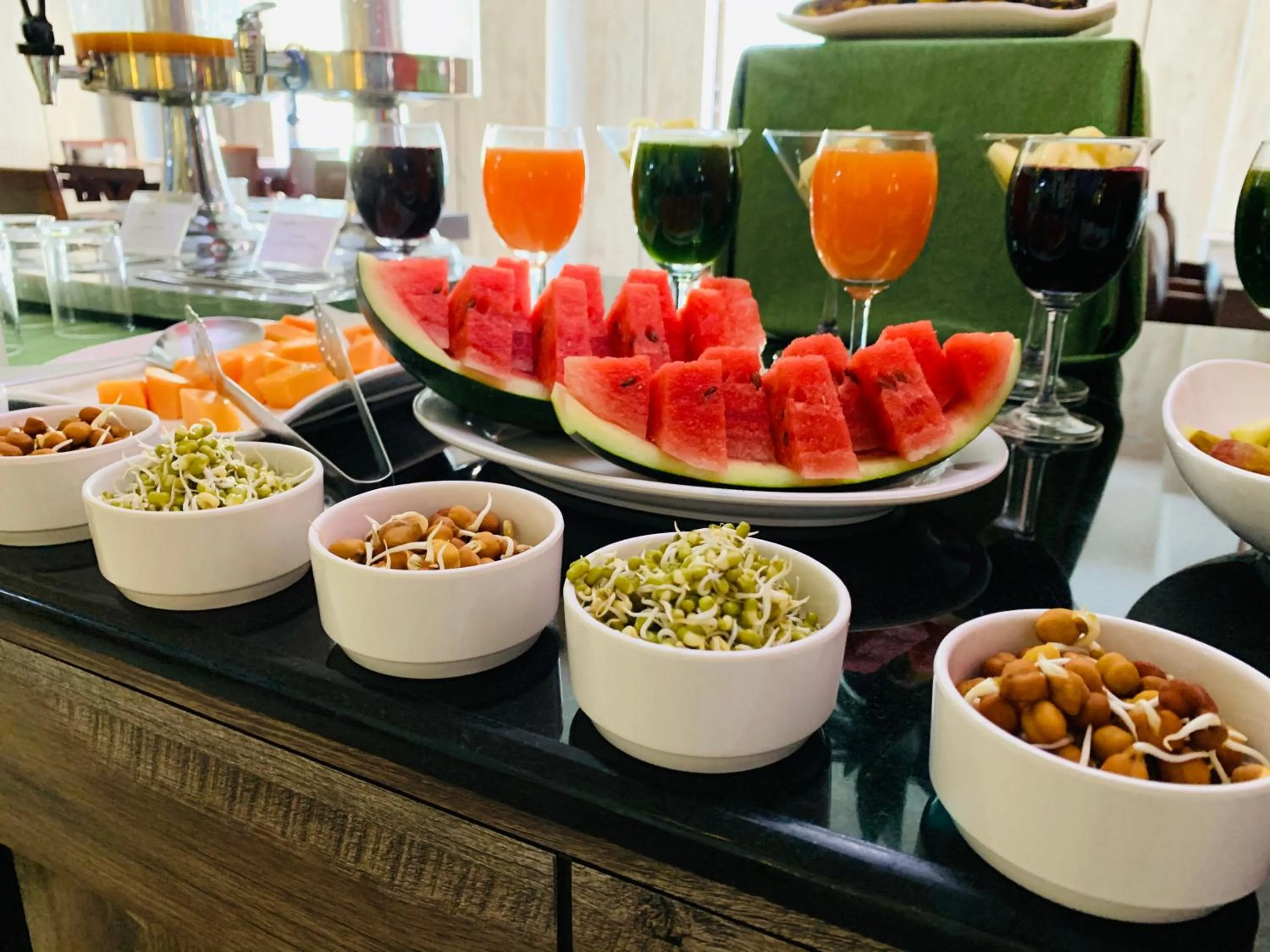 Breakfast in The Loft Hotel, Siliguri