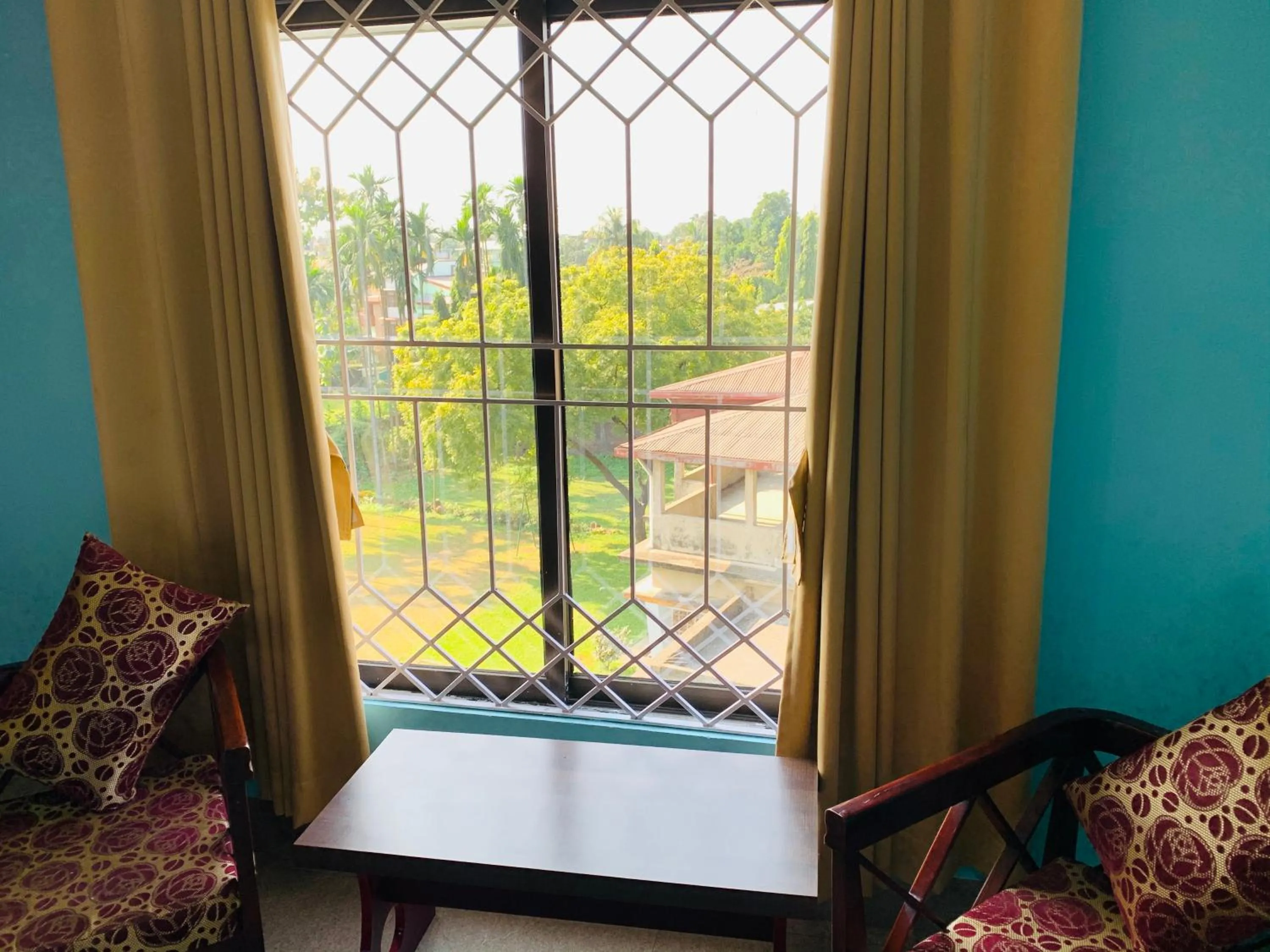 Garden view in The Loft Hotel, Siliguri
