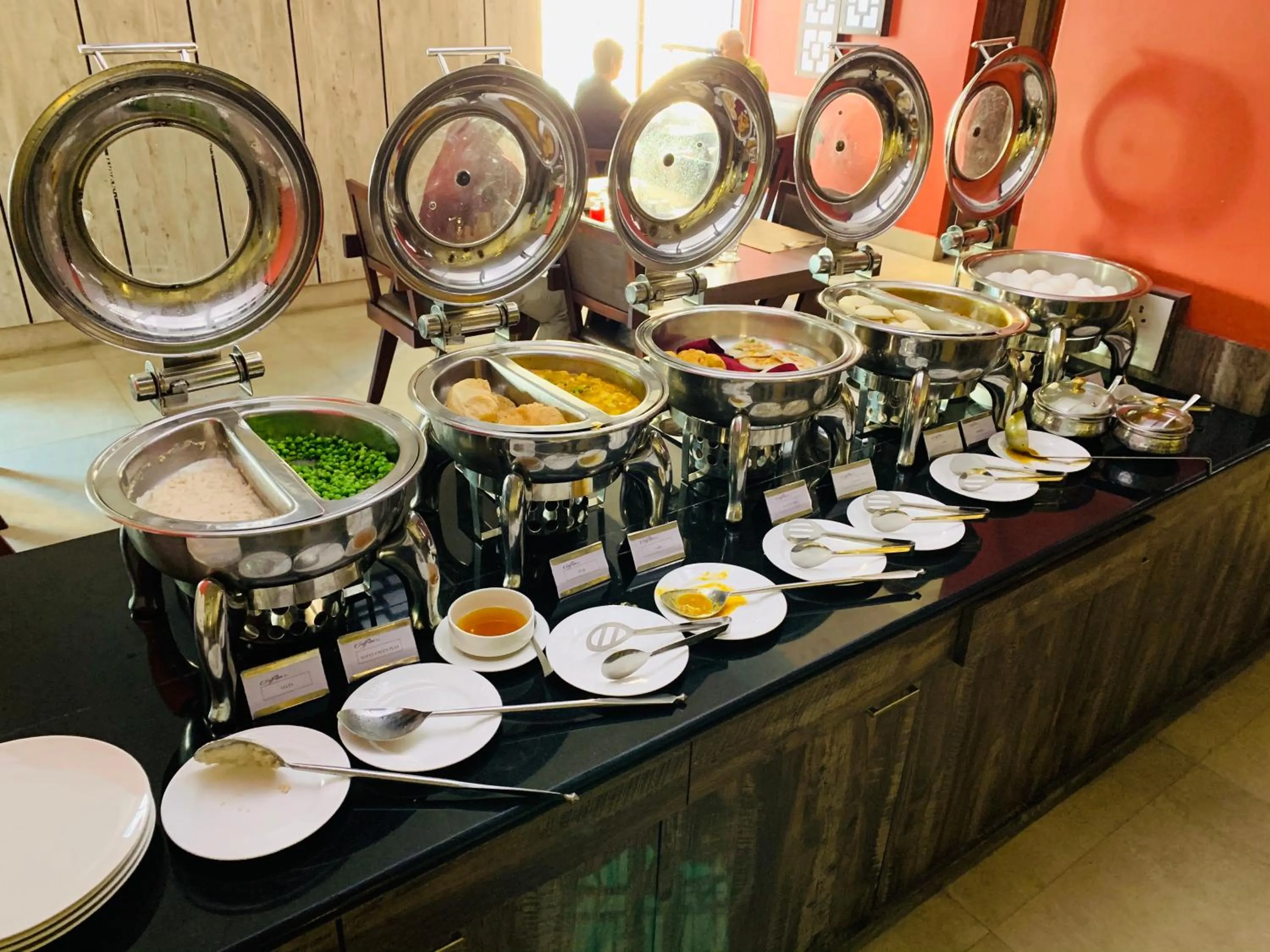 Breakfast in The Loft Hotel, Siliguri