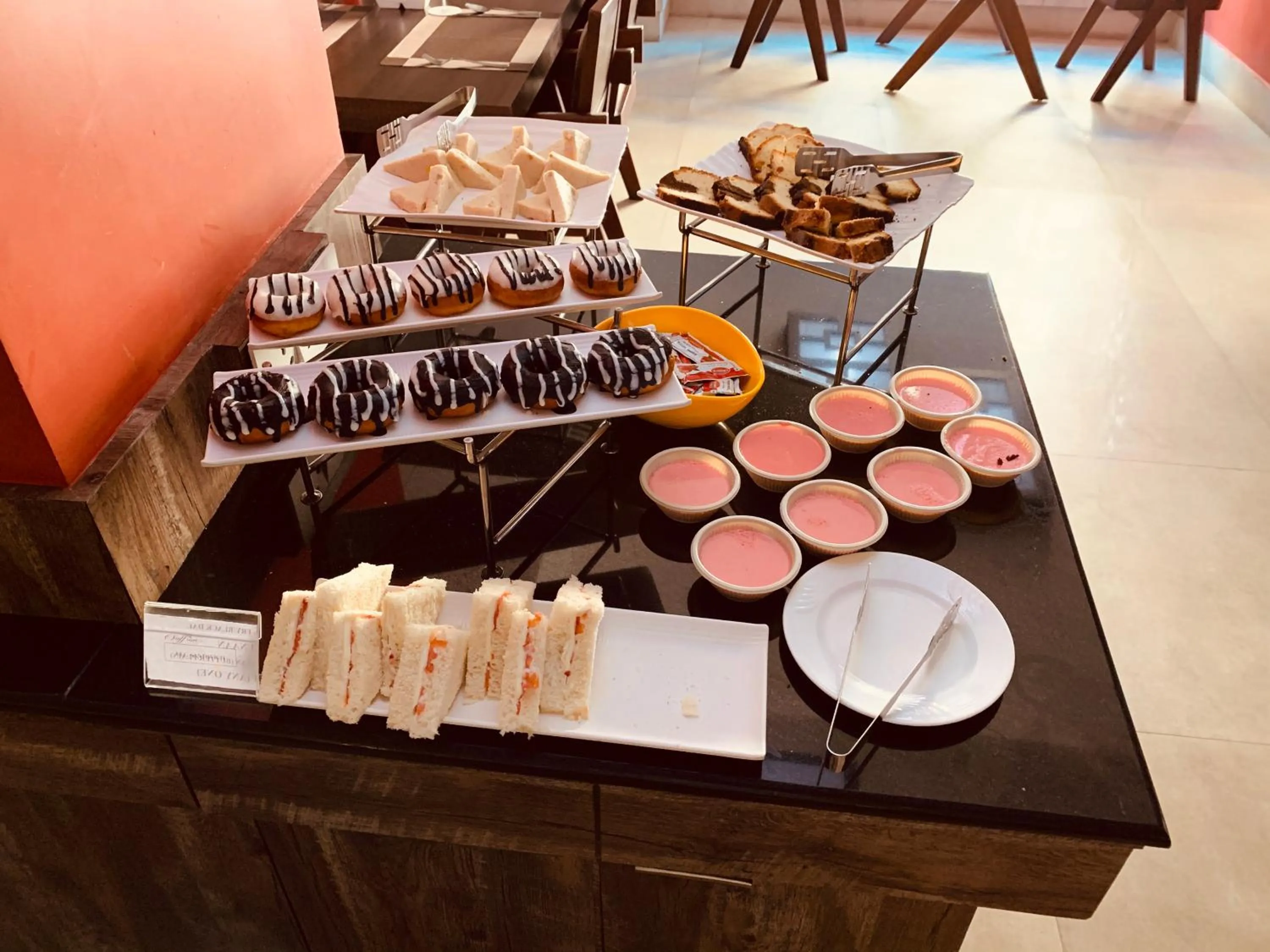 Breakfast in The Loft Hotel, Siliguri