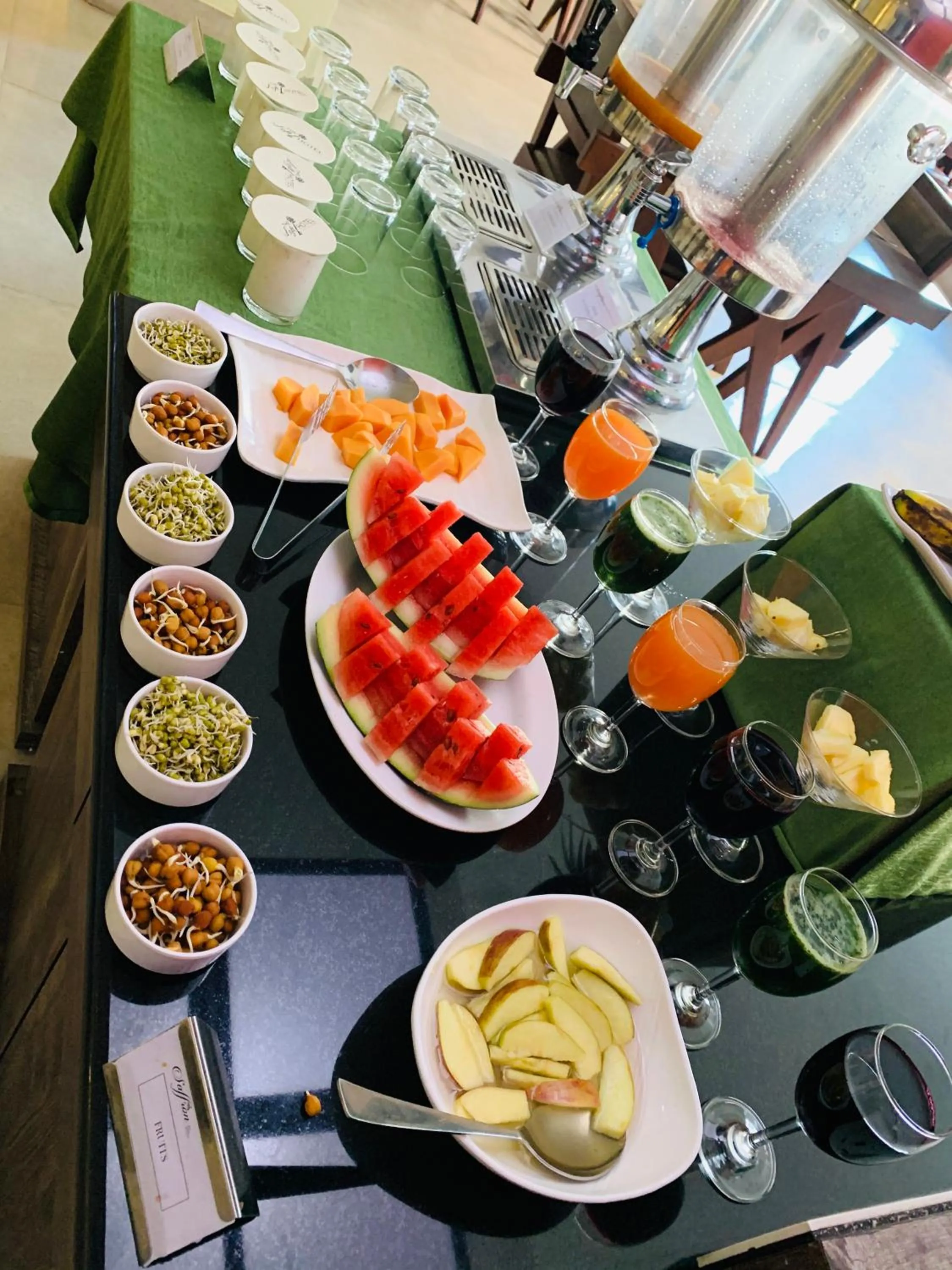 Breakfast in The Loft Hotel, Siliguri