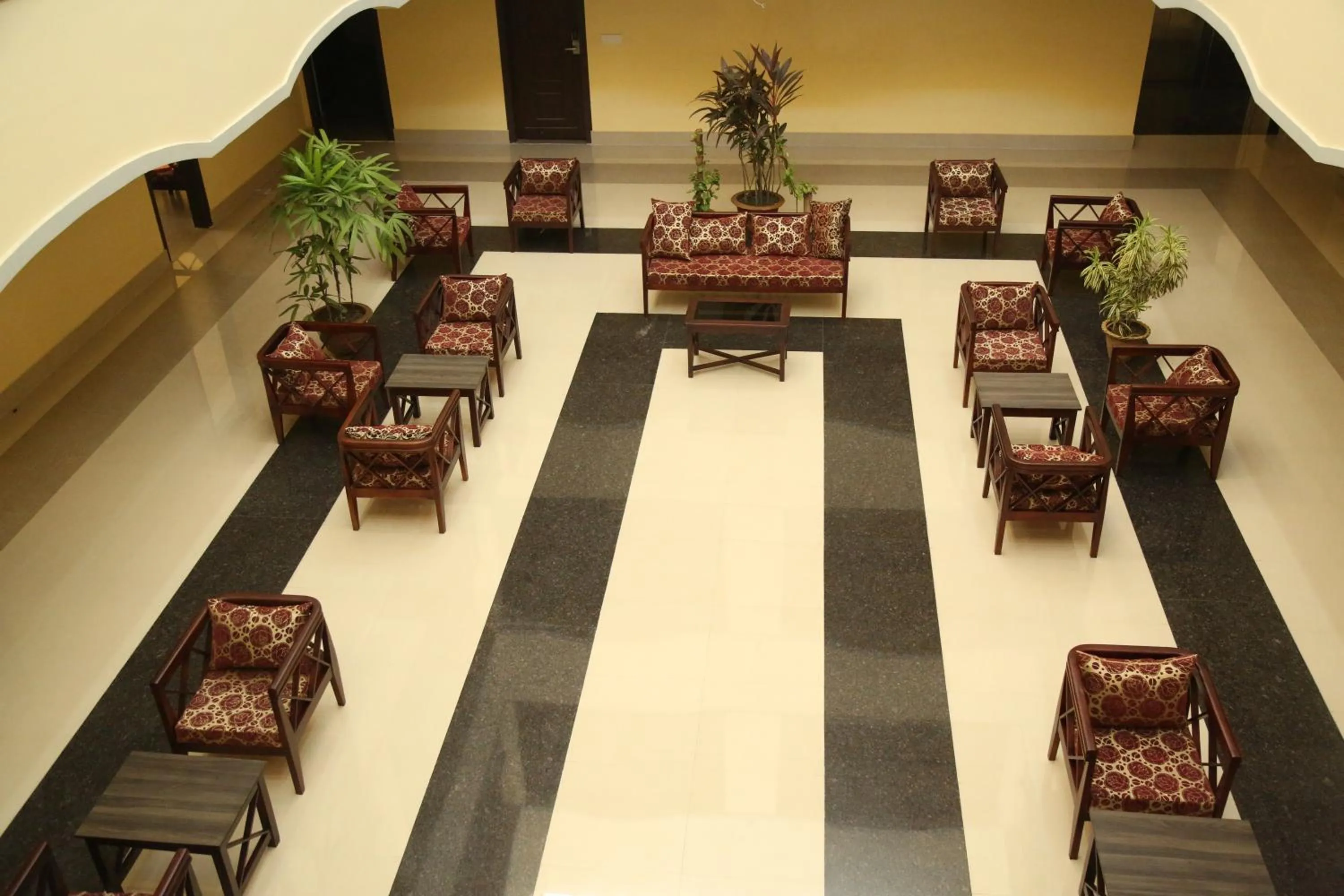 Lobby or reception in The Loft Hotel, Siliguri