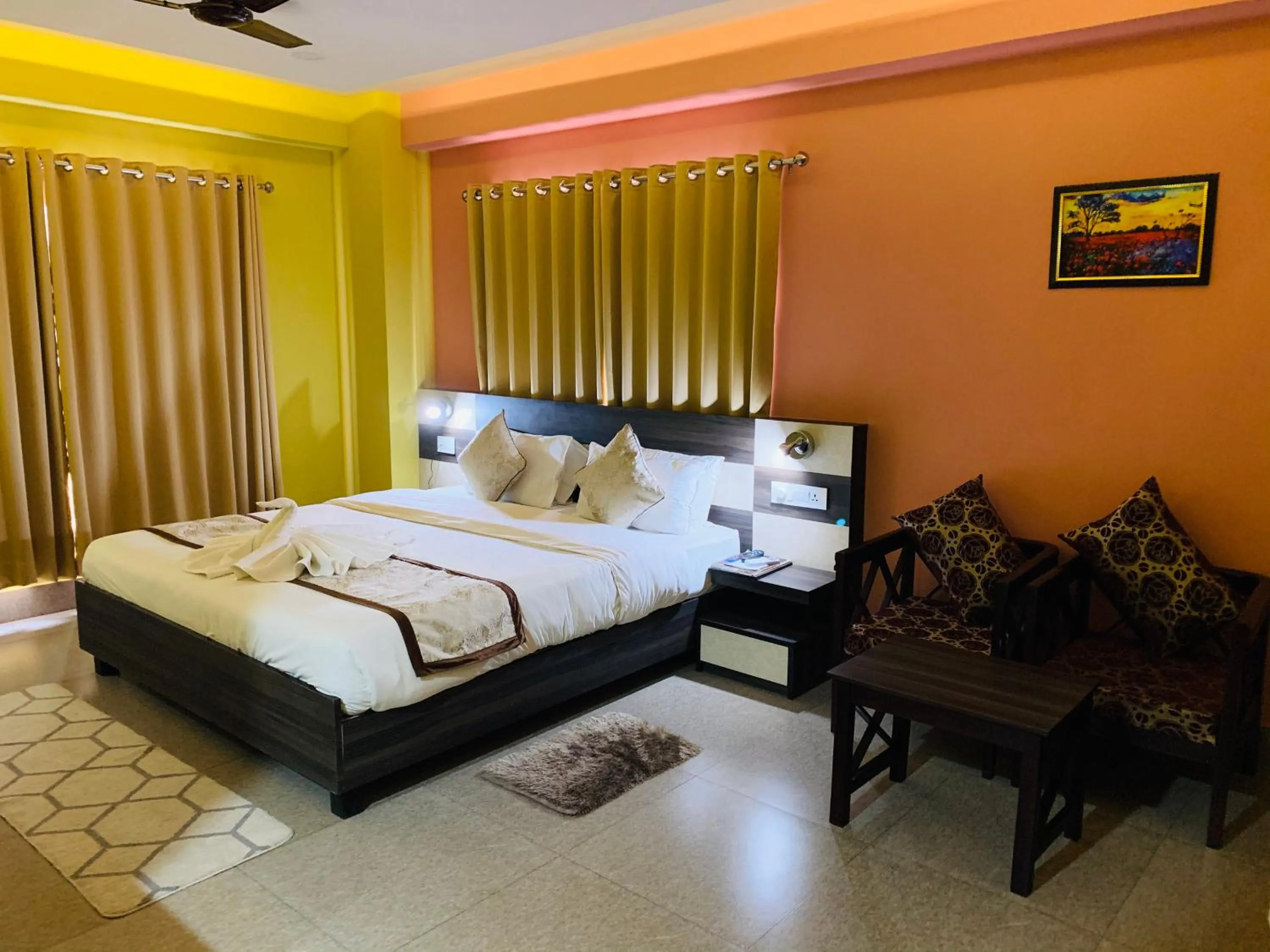 Bedroom, Bed in The Loft Hotel, Siliguri