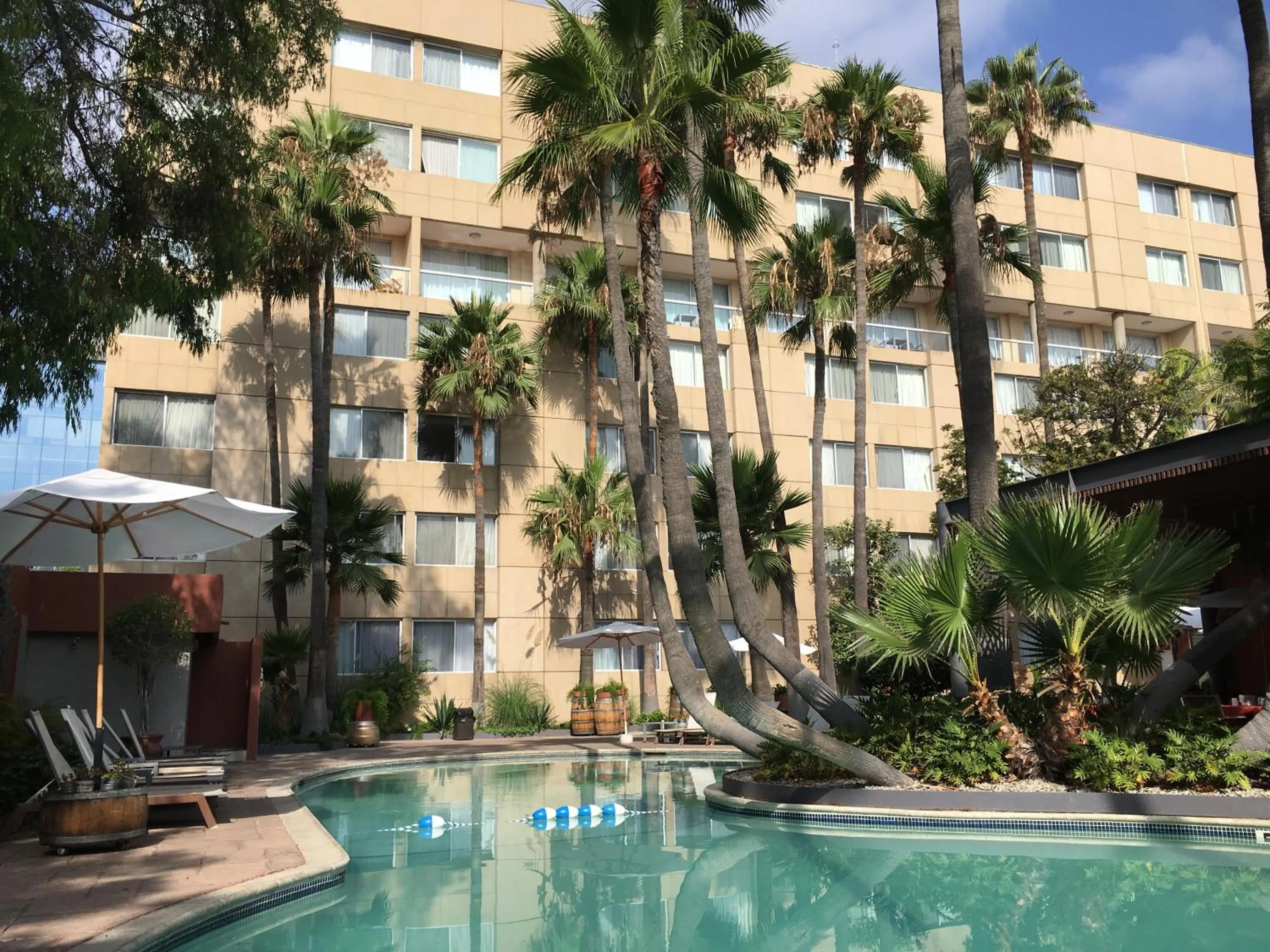 Garden in Hotel Palacio Azteca Tijuana, Trademark by Wyndham