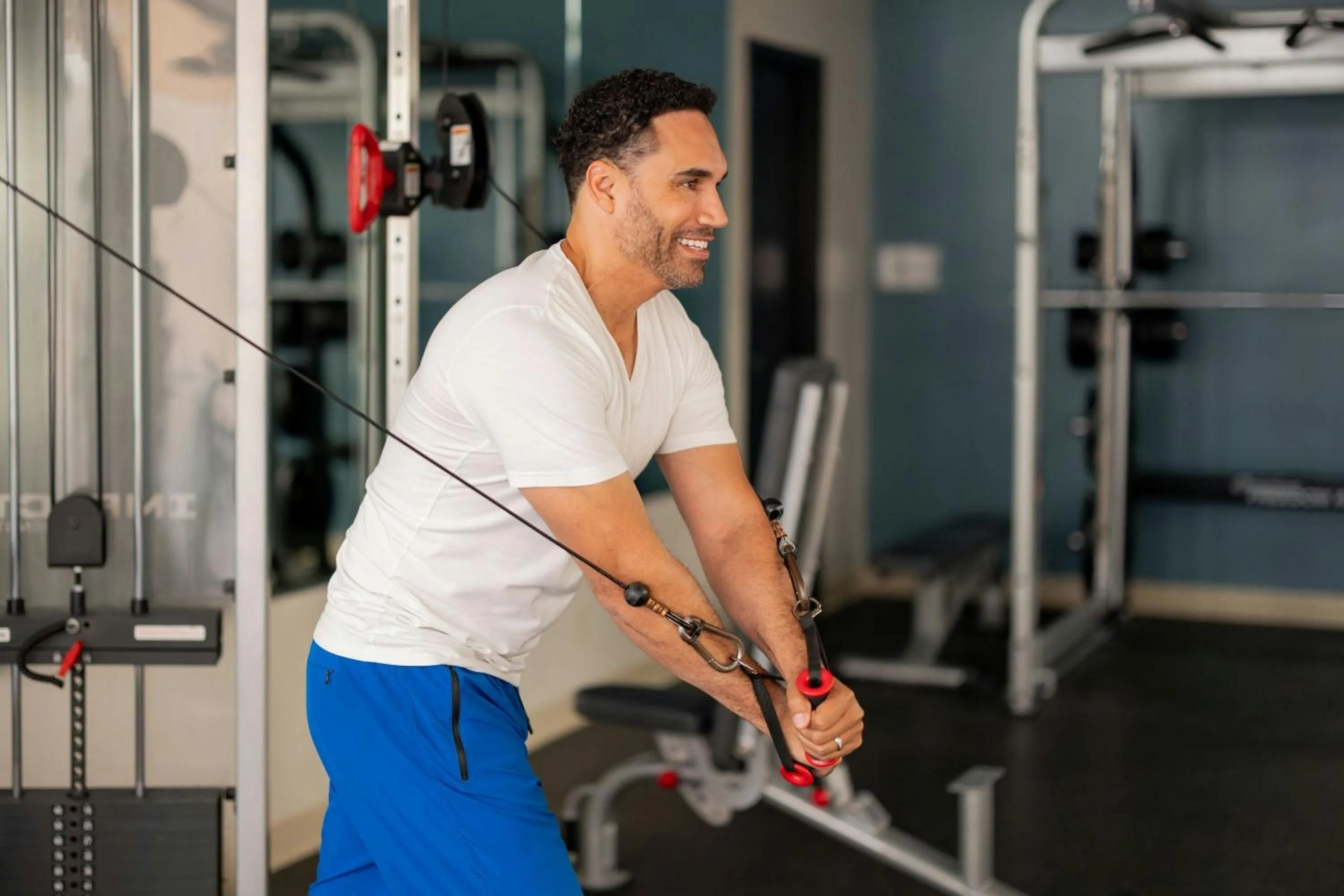 Fitness centre/facilities in Oakland Marriott City Center