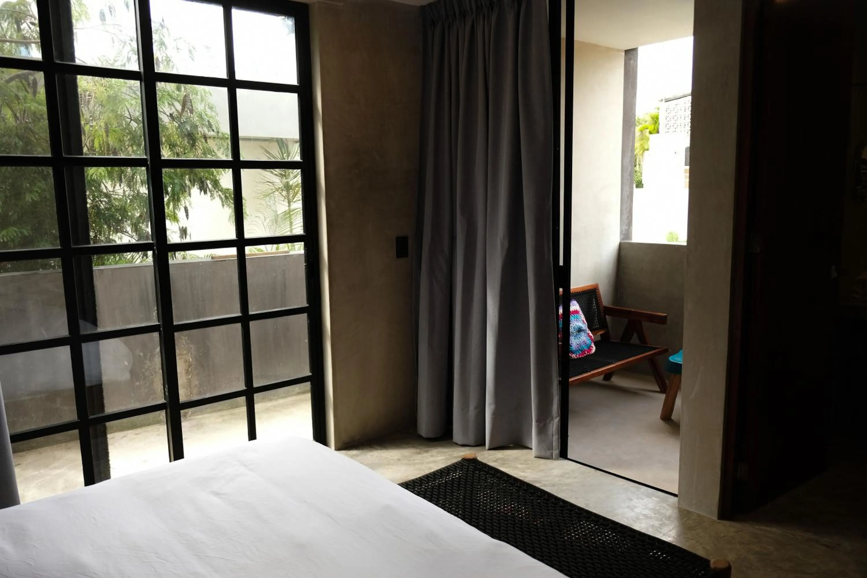 Bed in Turquoise Tulum Hotel