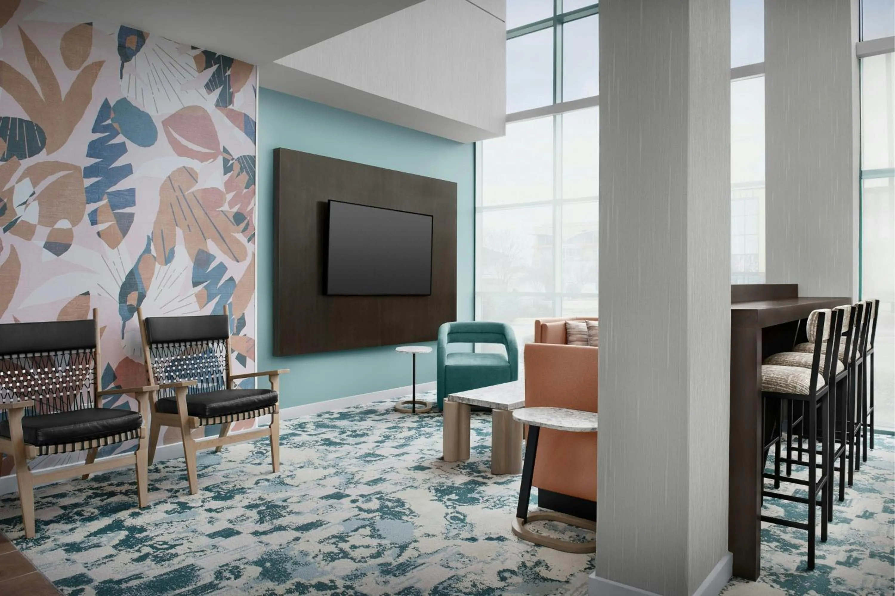 Lobby or reception in Courtyard Virginia Beach Oceanfront/South