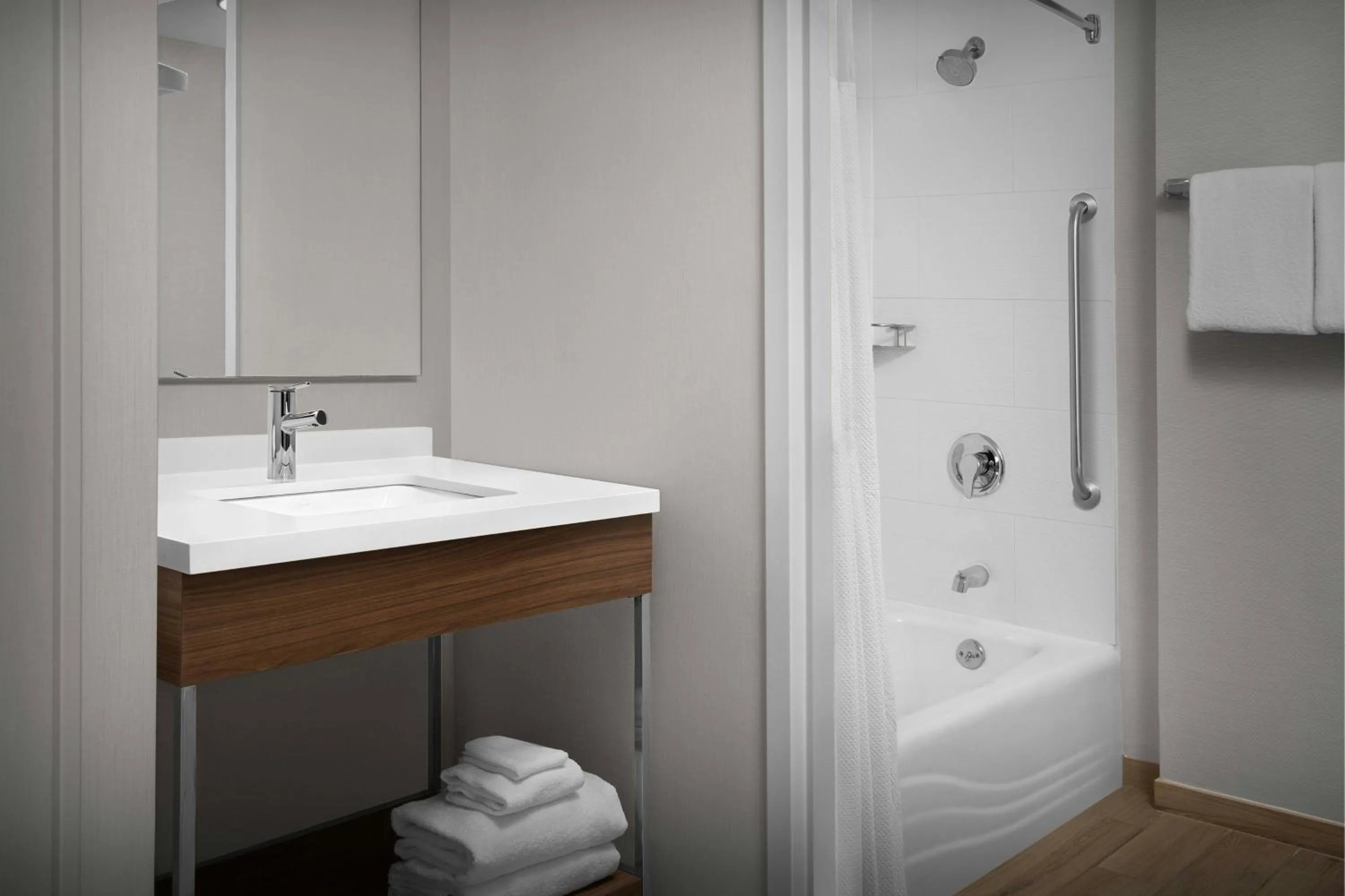 Bathroom in Courtyard Virginia Beach Oceanfront/South