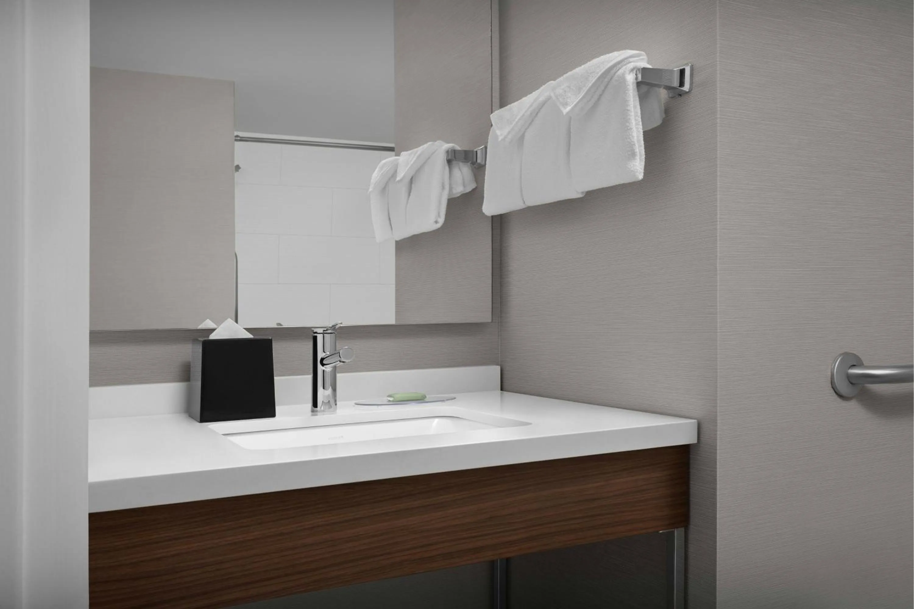 Bathroom in Courtyard Virginia Beach Oceanfront/South