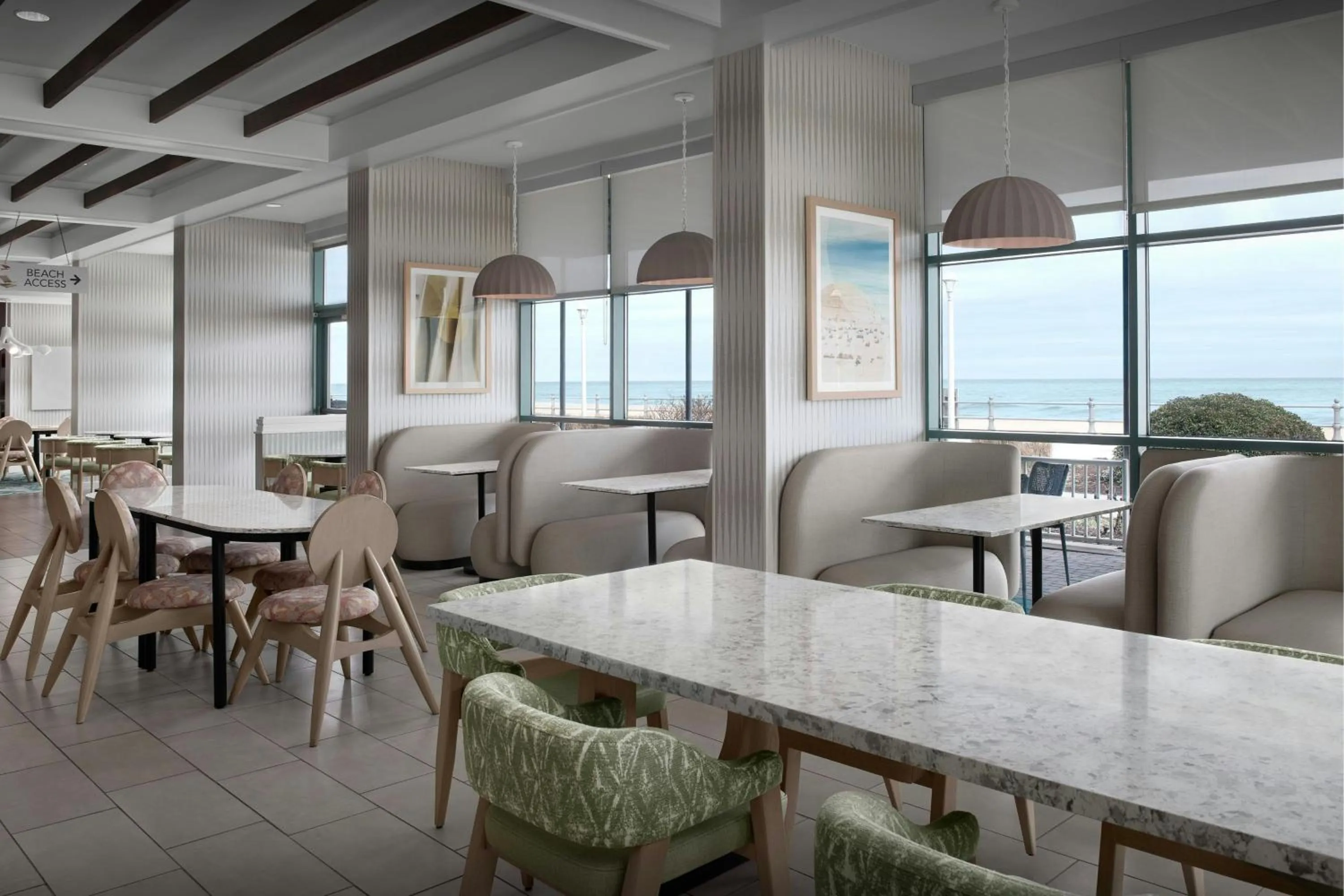 Restaurant/places to eat in Courtyard Virginia Beach Oceanfront/South