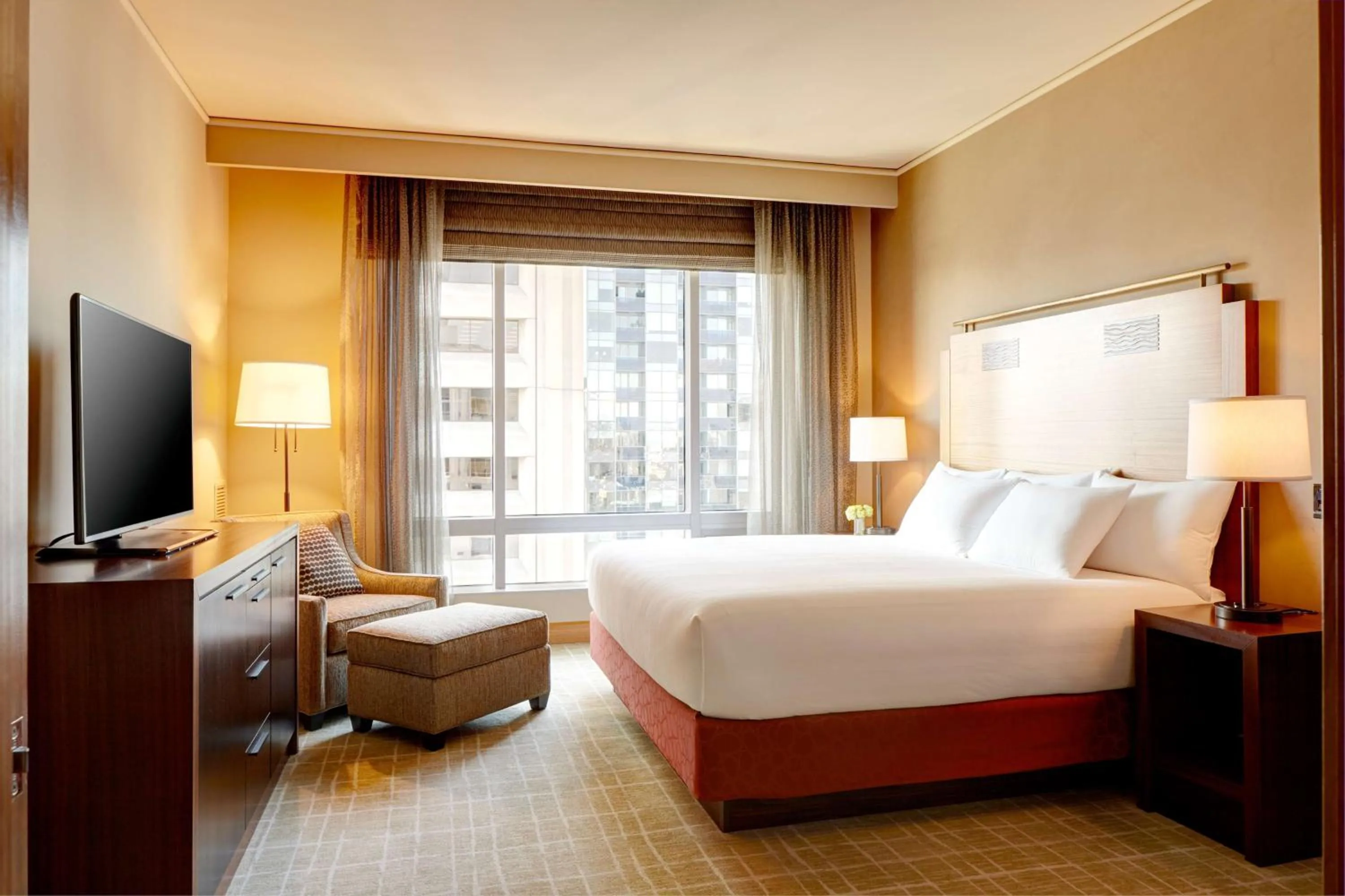 Bedroom, Bed in Grand Hyatt Seattle