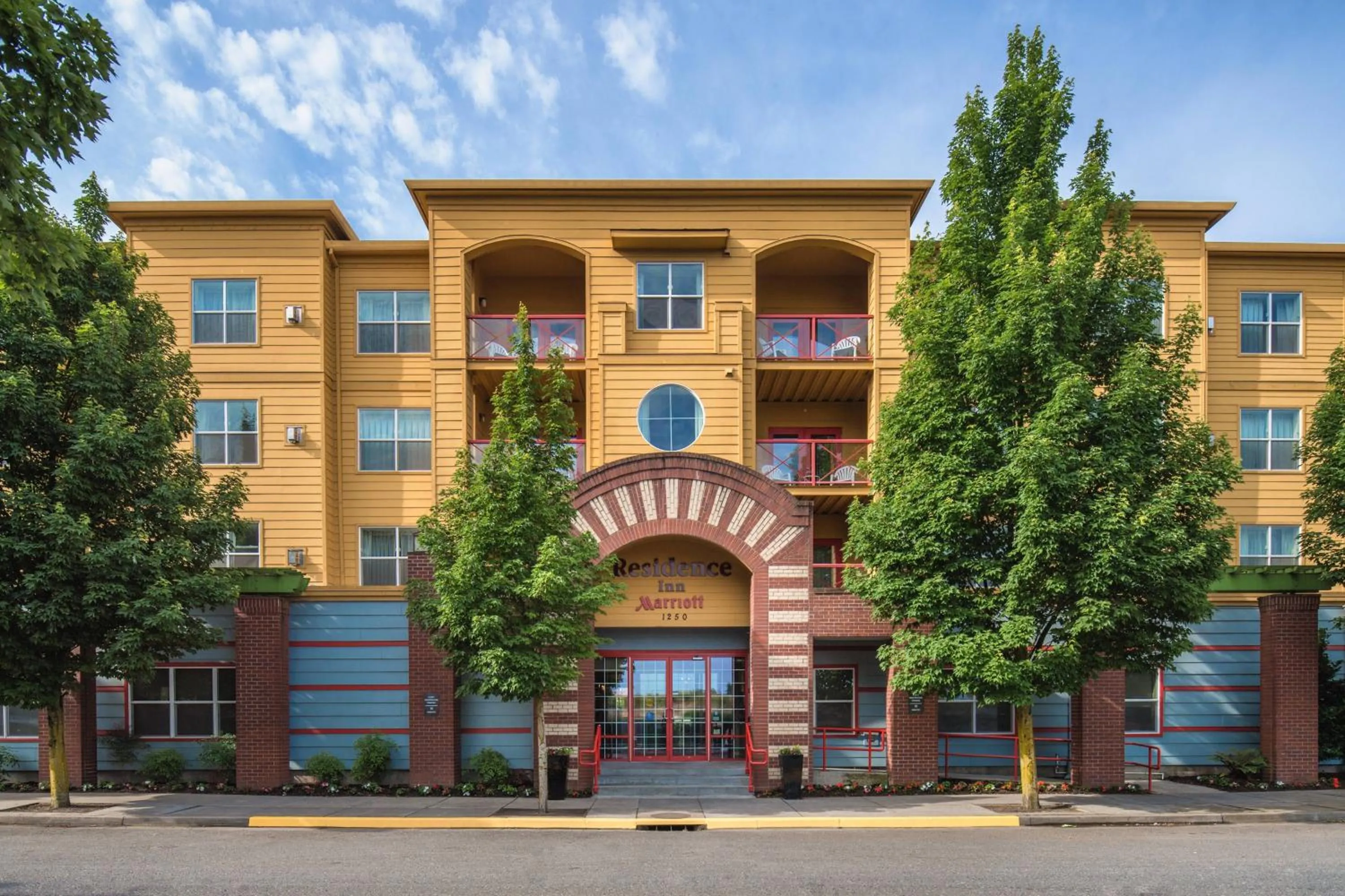 Property building in Residence Inn by Marriott Portland North