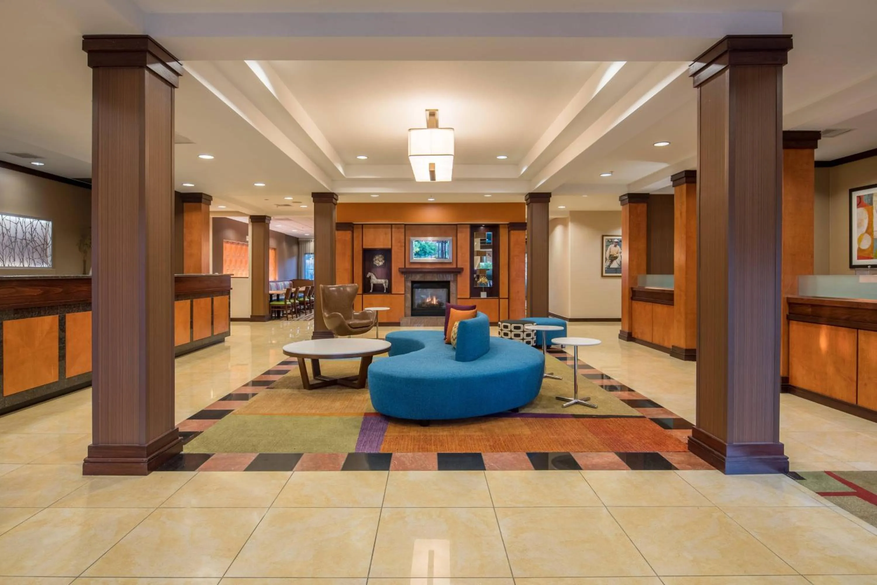 Lobby or reception in Fairfield Inn & Suites by Marriott Portland North