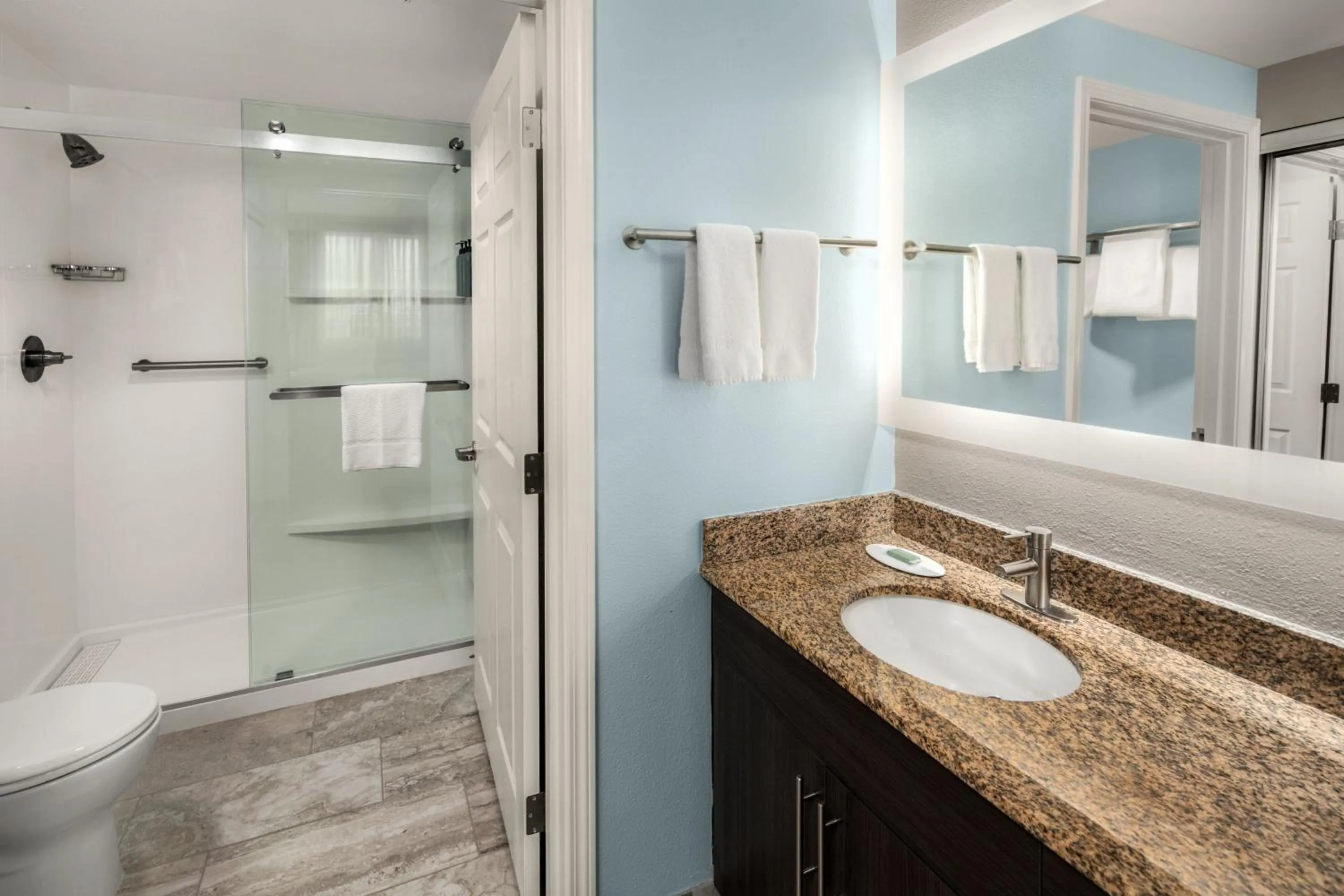 Bathroom in Residence Inn Portland Downtown/RiverPlace