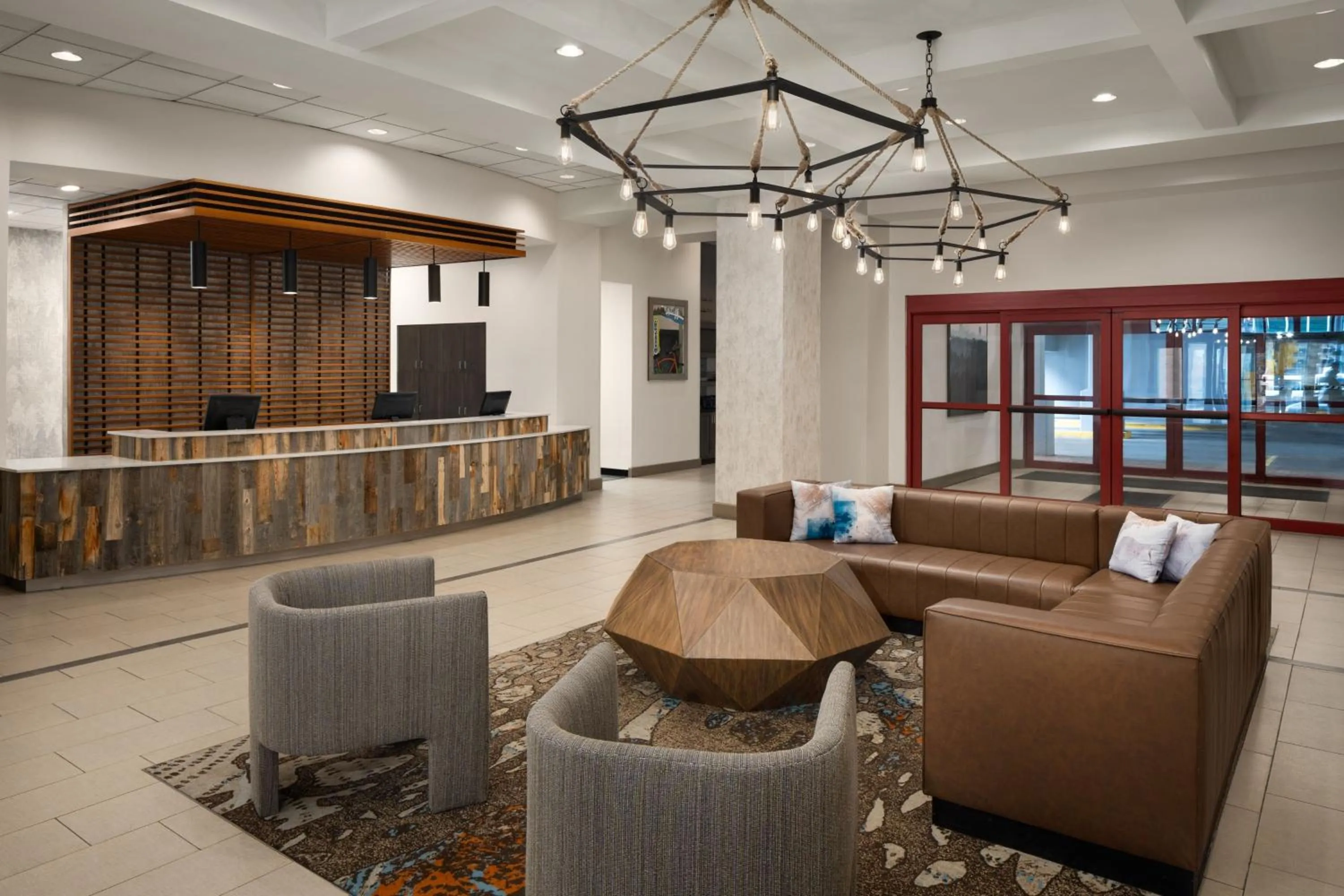 Lobby or reception in Residence Inn Portland Downtown/RiverPlace