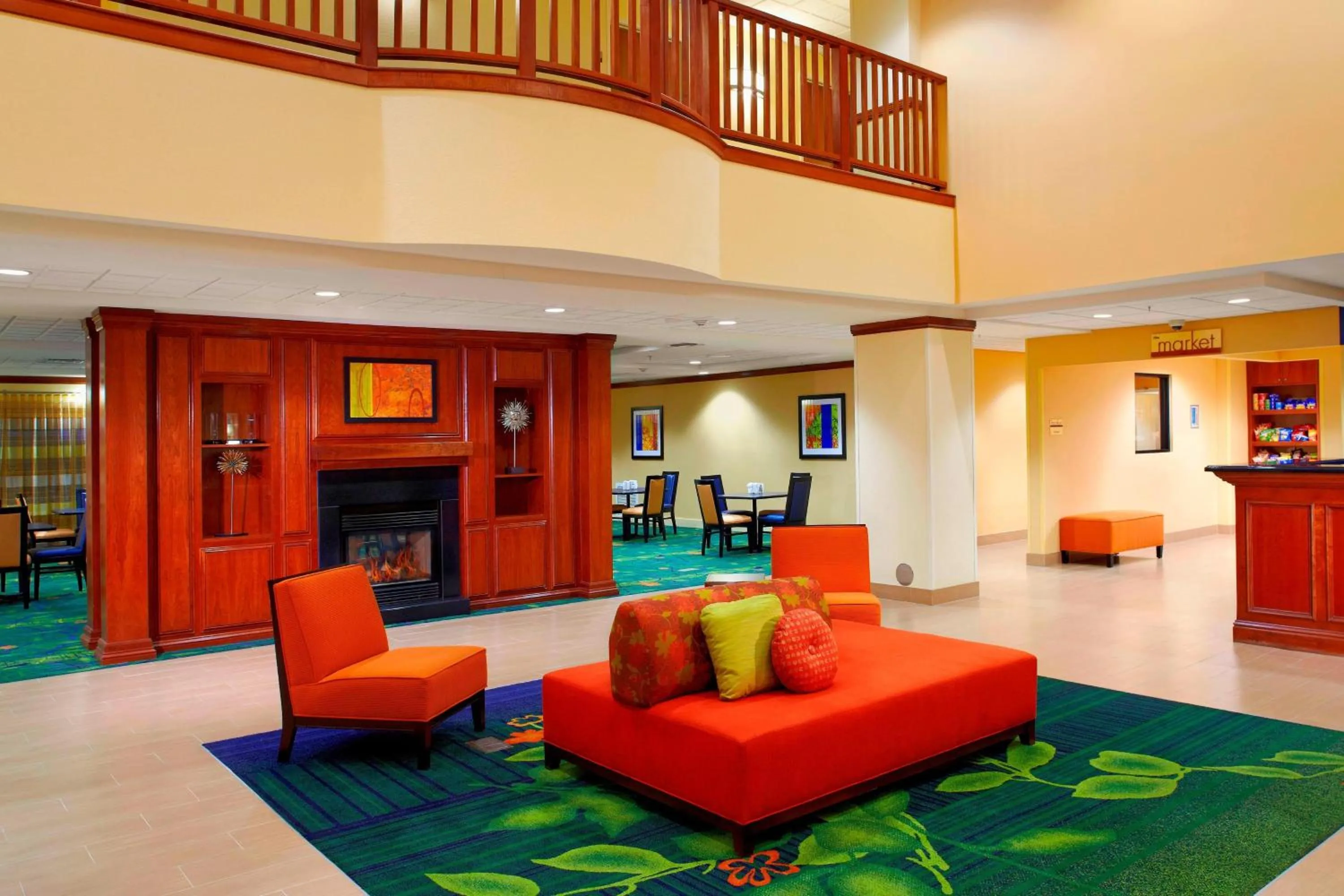 Lobby or reception in Fairfield Inn & Suites Phoenix Midtown