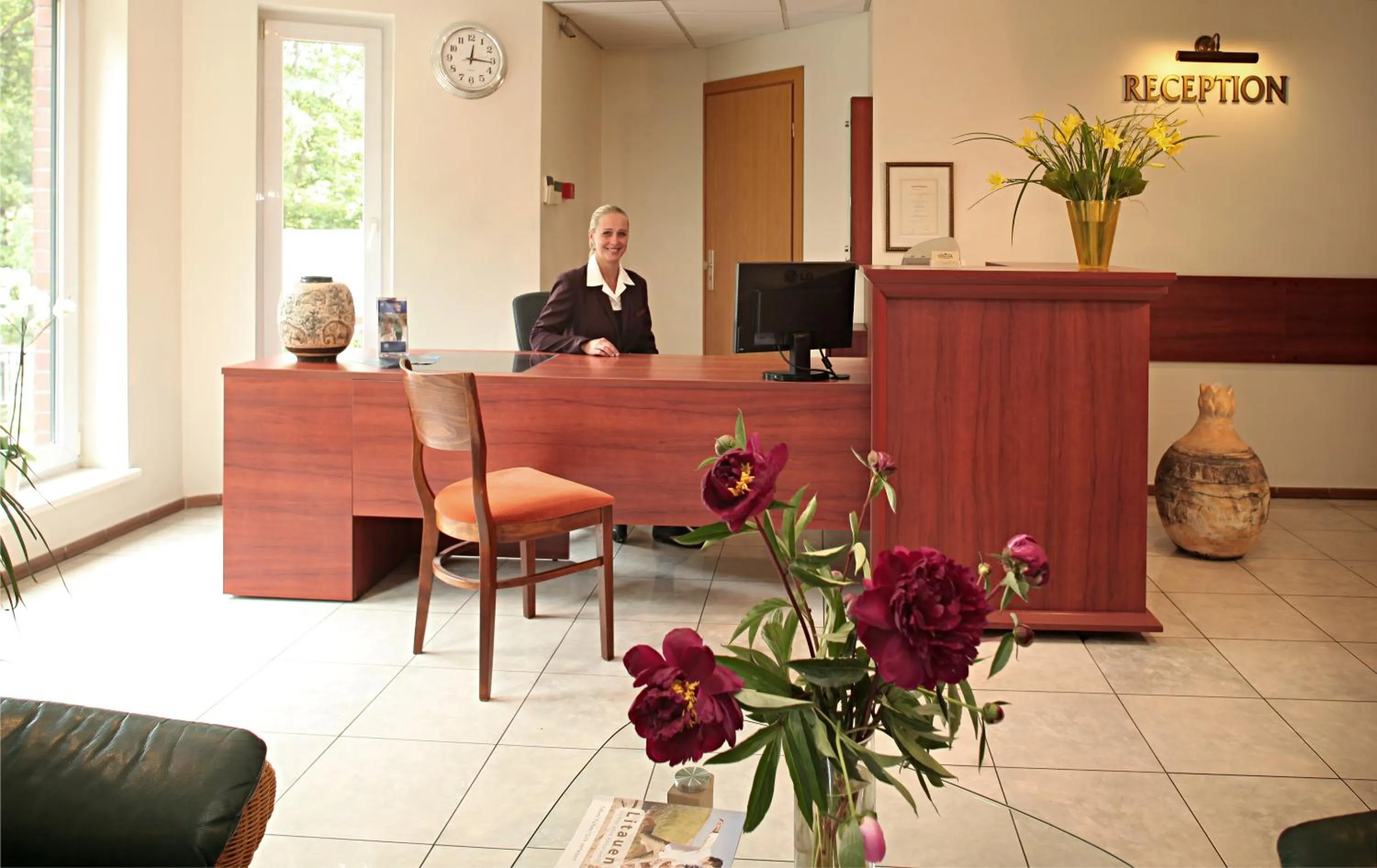 Lobby or reception in Hotel Promenada