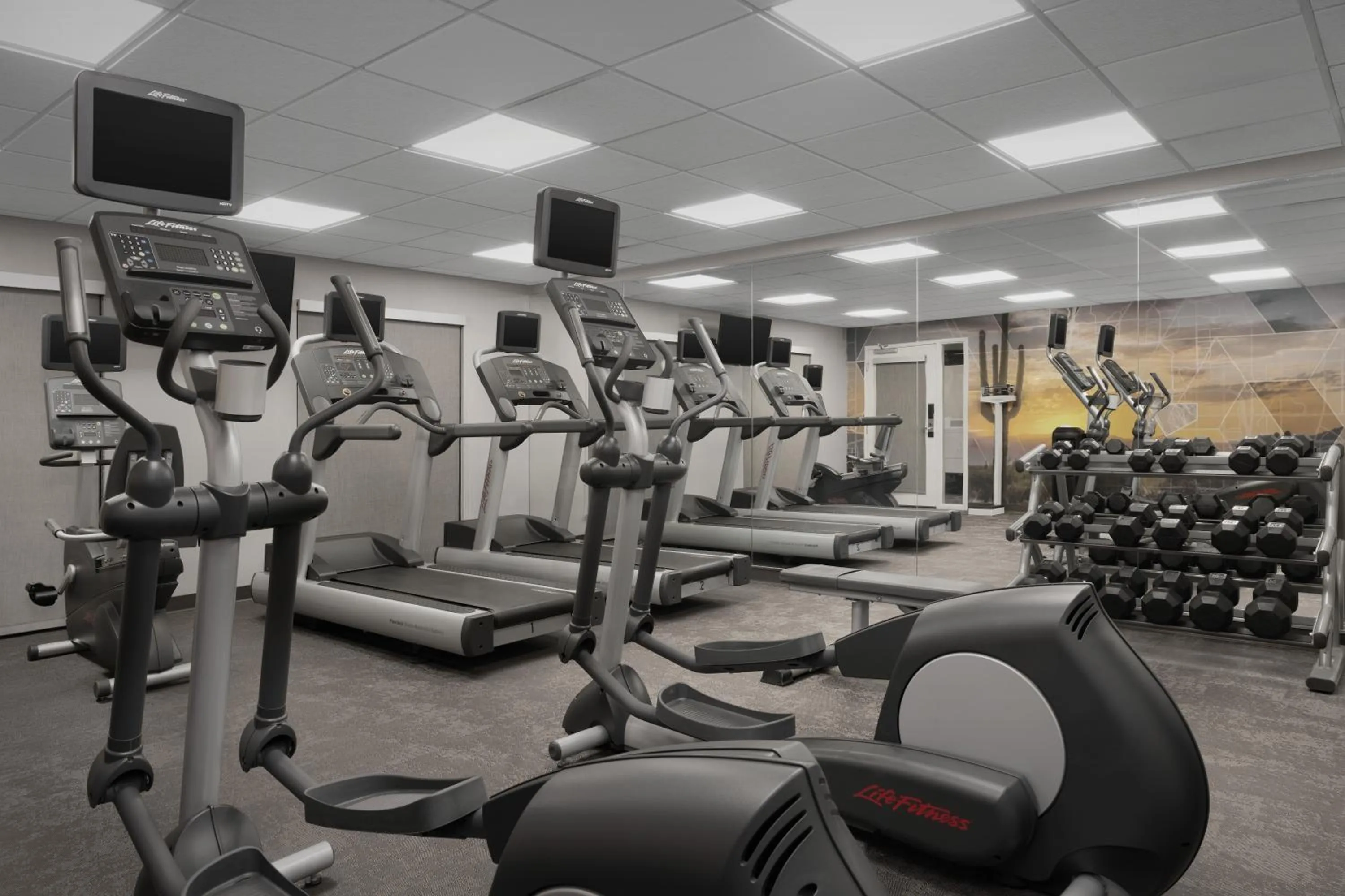 Fitness centre/facilities in Residence Inn Phoenix North Happy Valley
