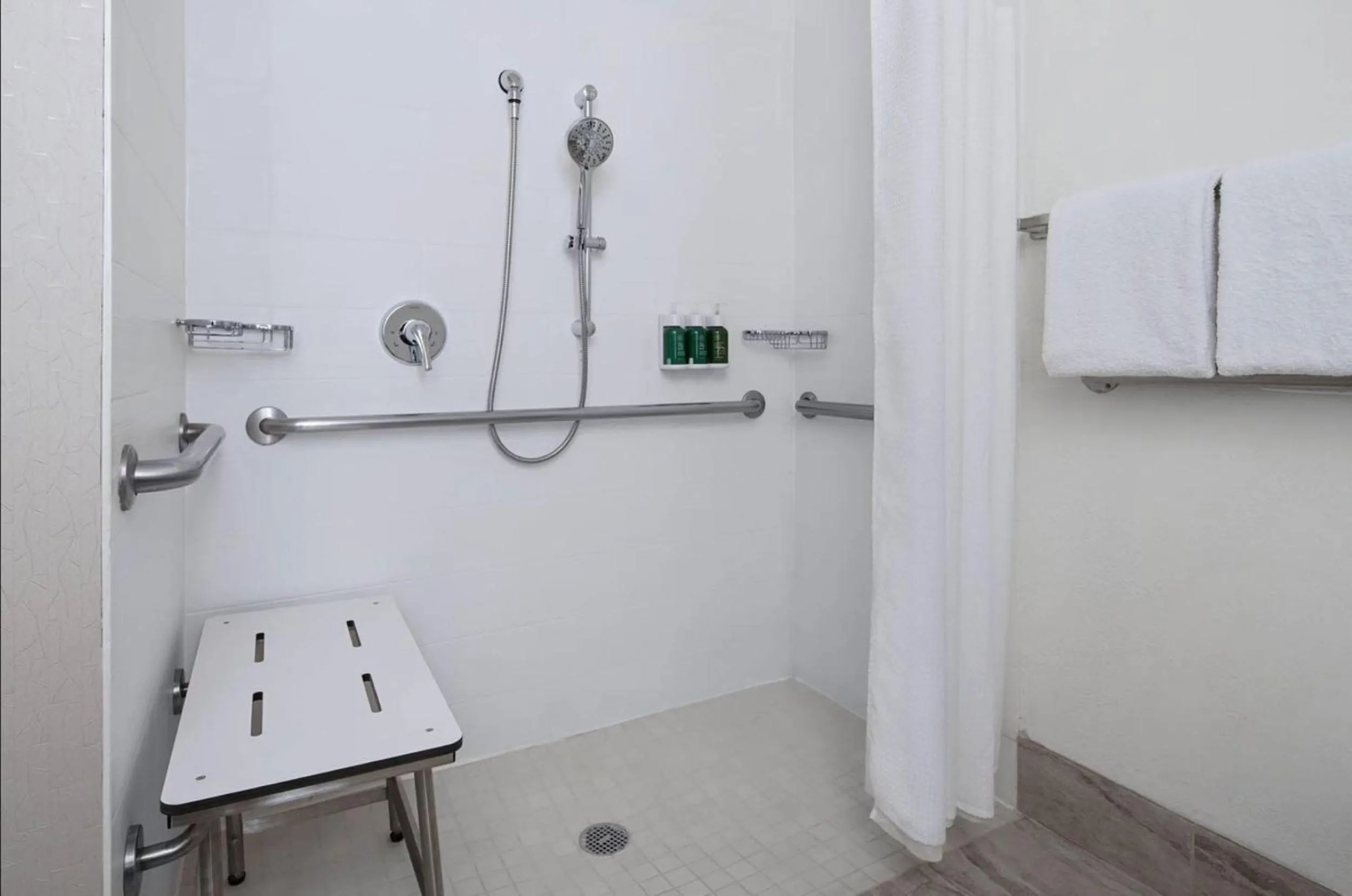 Shower in SpringHill Suites Scottsdale North