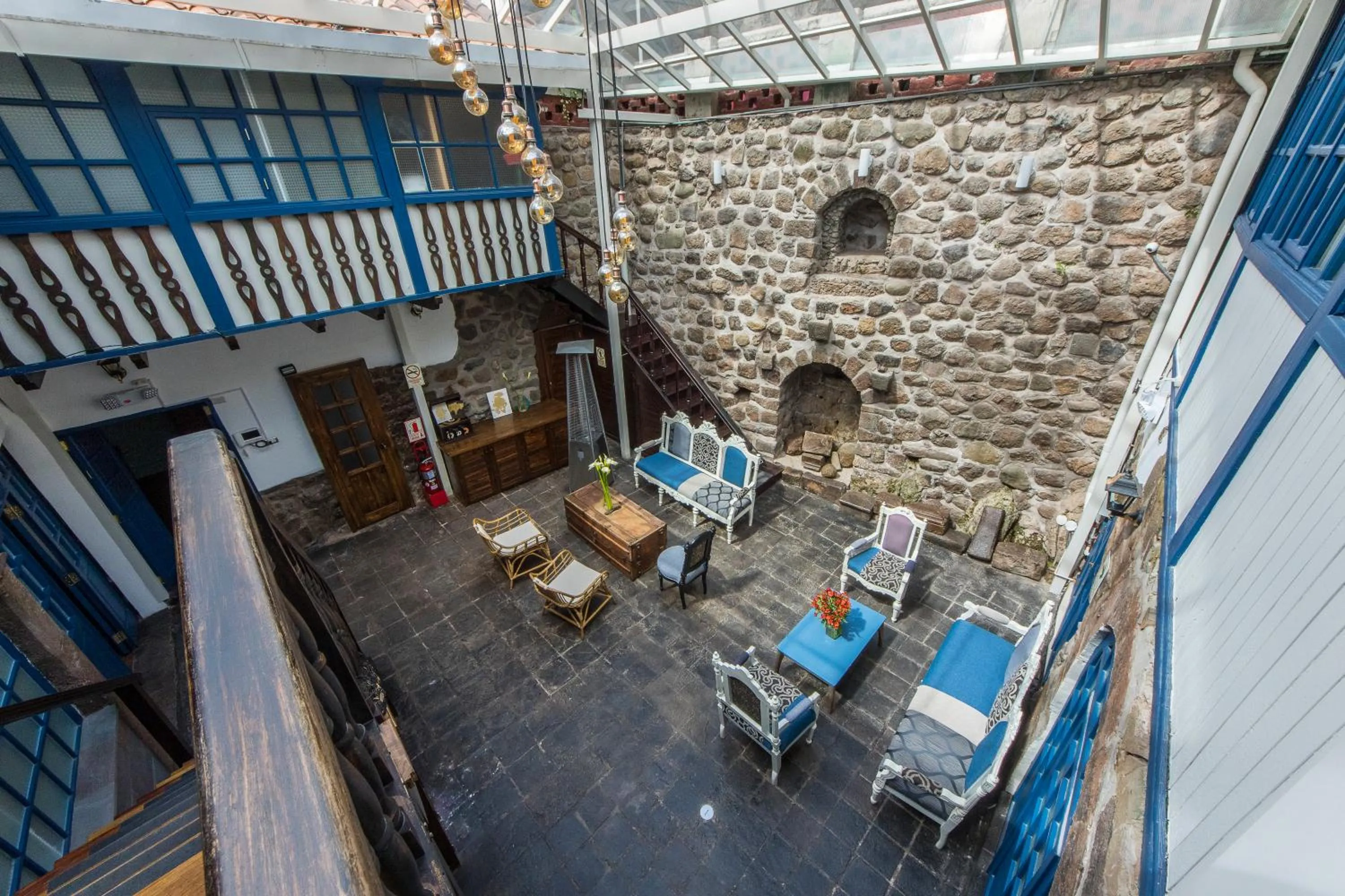 Living room in X.O Art House